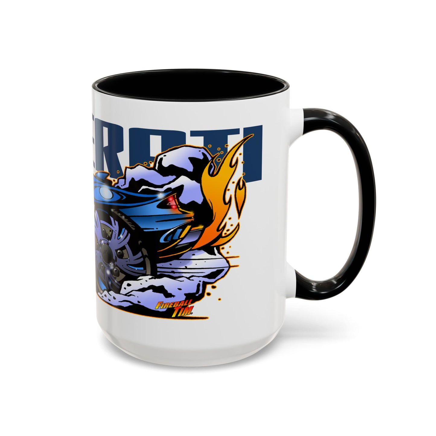 MASERATI Collectible Fireball Art Coffee Mug - 2 Sizes