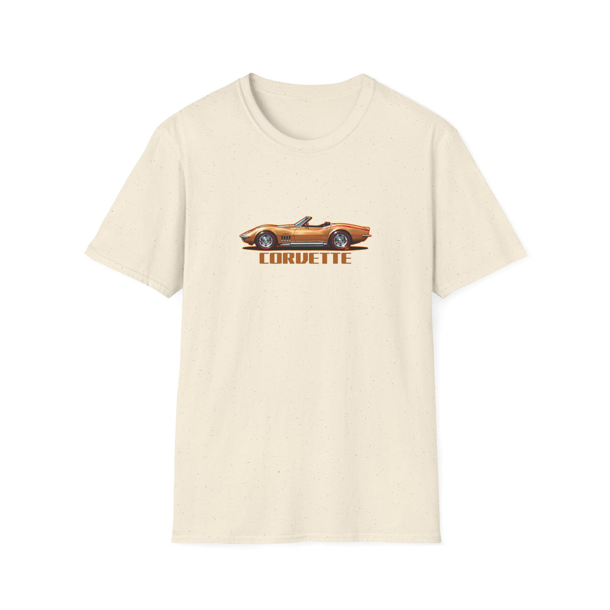 CHEVROLET CORVETTE 1969 Collectible Fireball Art TeeShirt