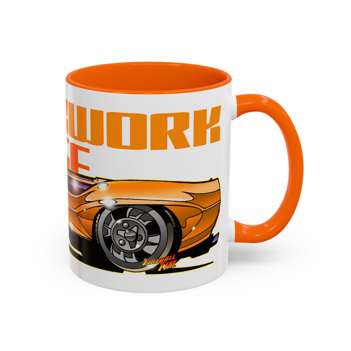 A CLOCKWORK ORANGE Fireball Art Collectible Coffee Mug - 2 Sizes