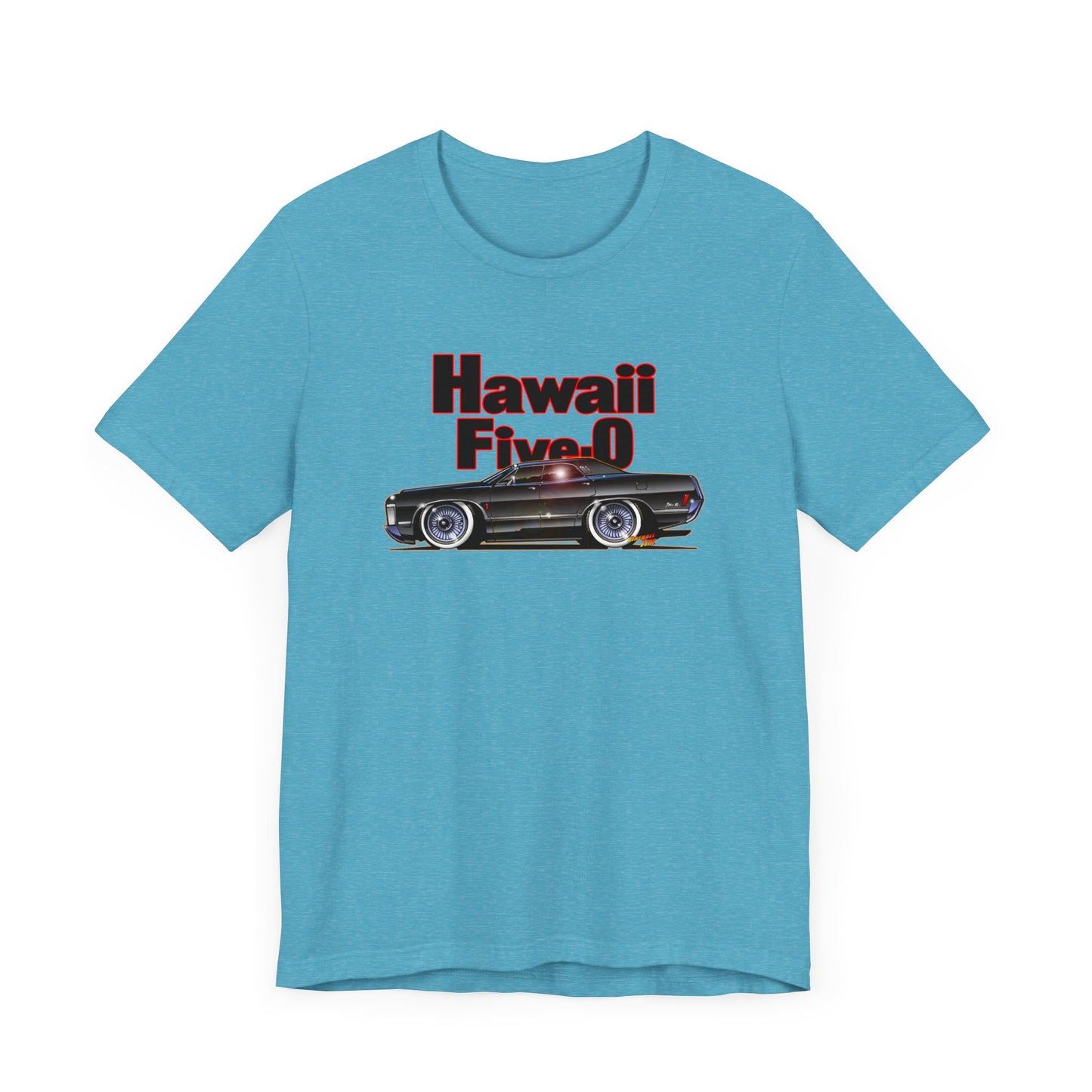 HAWAII 5-O Concept Art McGarrett Mercury Park Lane Short Sleeve Tee 11 Colors