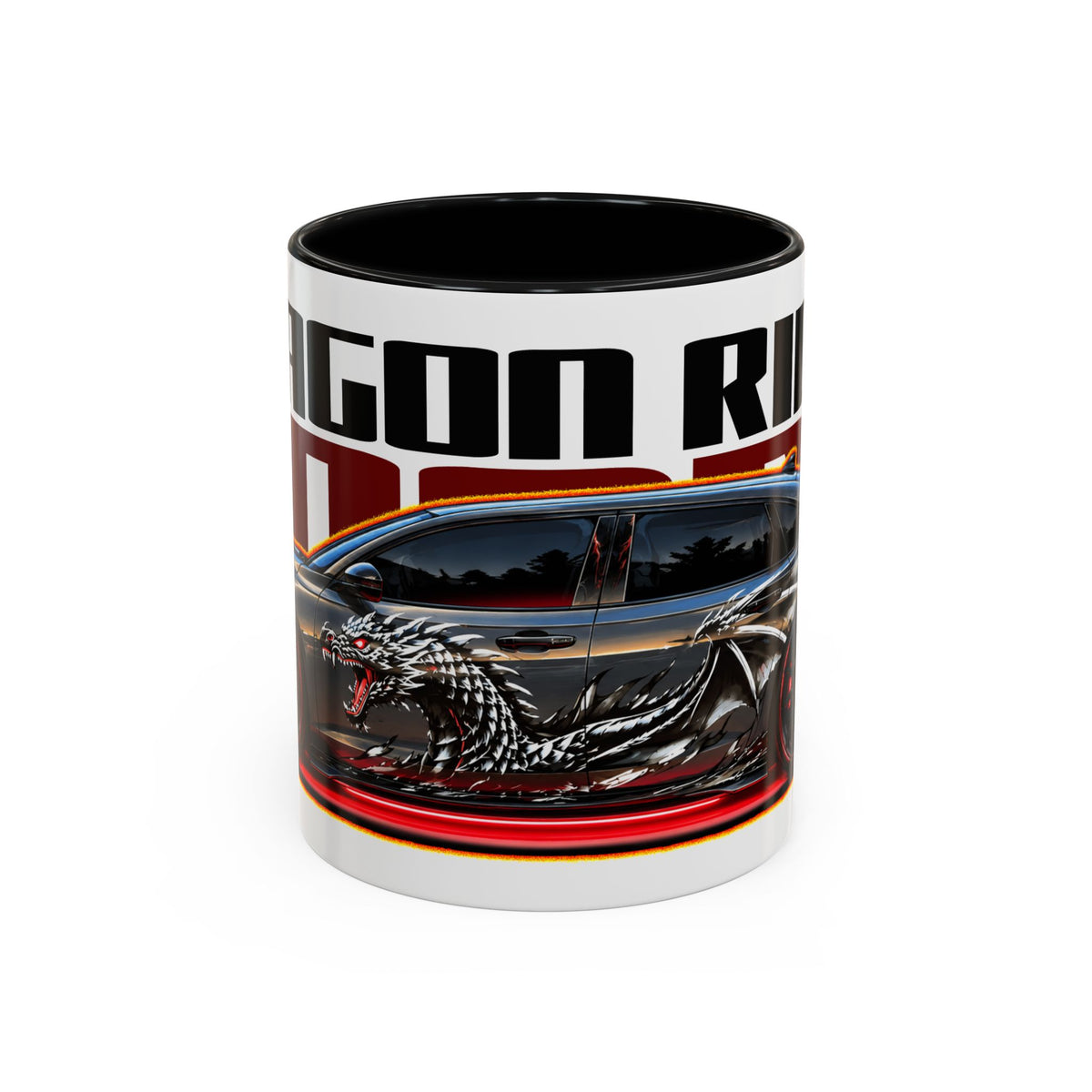 HONDA ACCORD 2025 Dragon Rider Collectible Fireball Art Coffee Mug - 2 Sizes