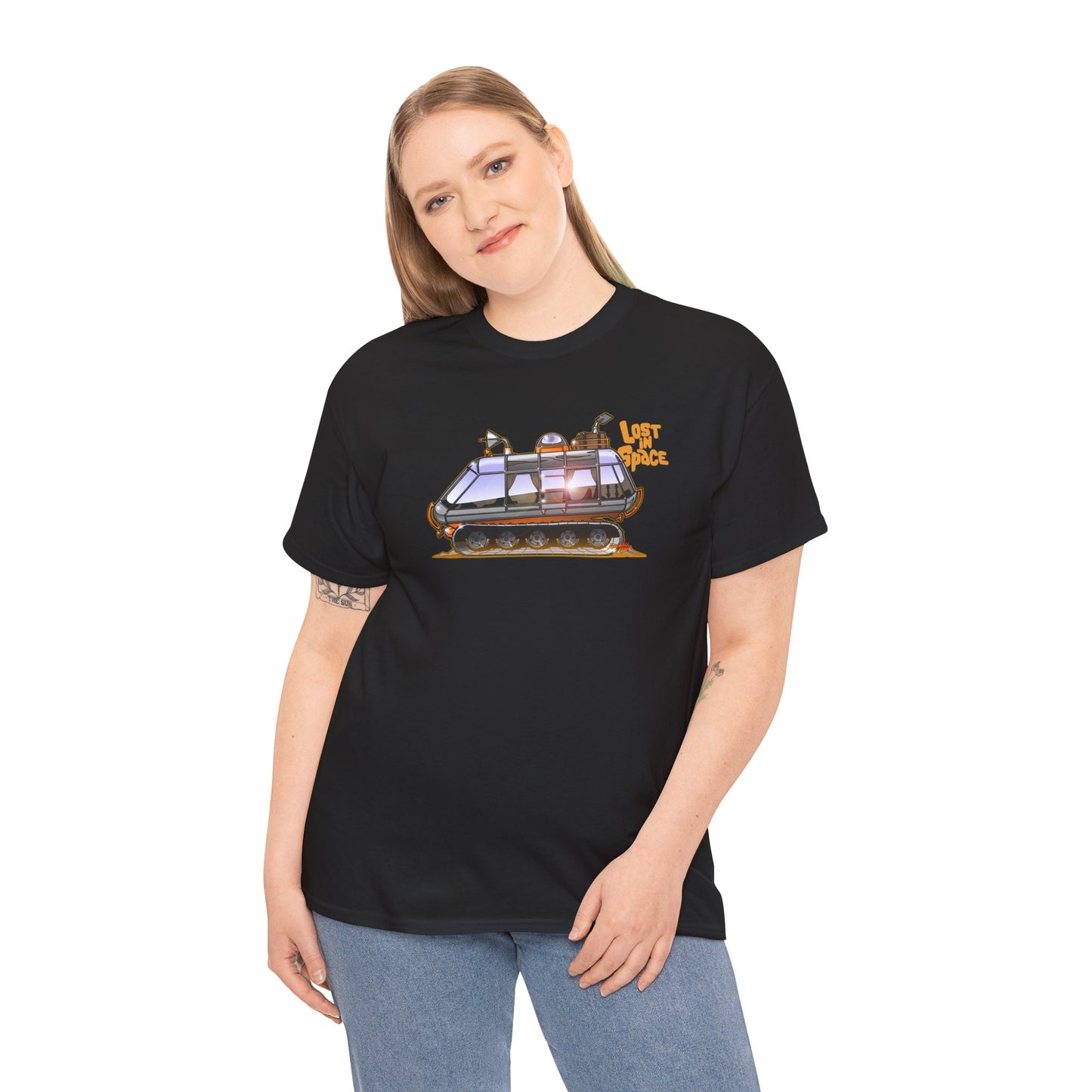 LOST IN SPACE CHARIOT Heavy Cotton Tee Shirt - Mutiple Colors