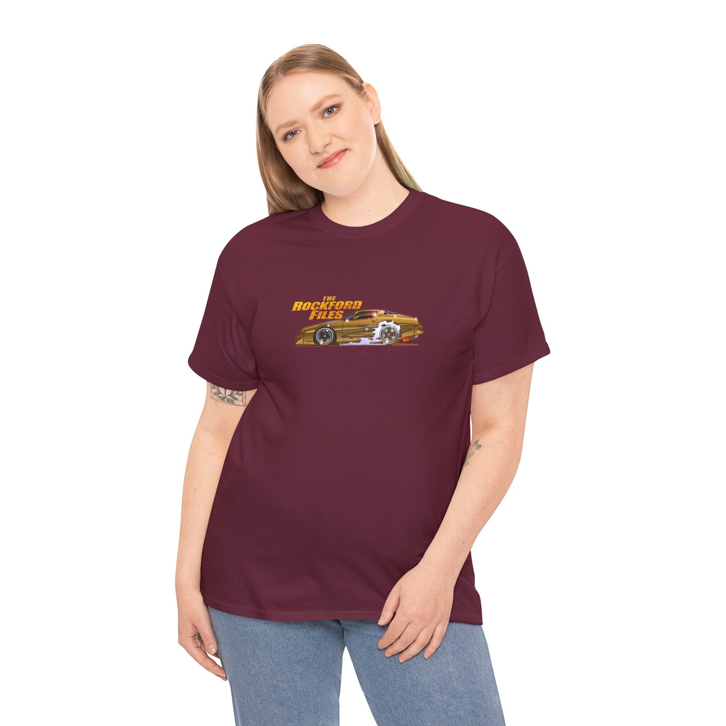 THE ROCKFORD FILES 1974 Pontiac Firebird Esprit Cotton Tee Shirt - 11 Colors