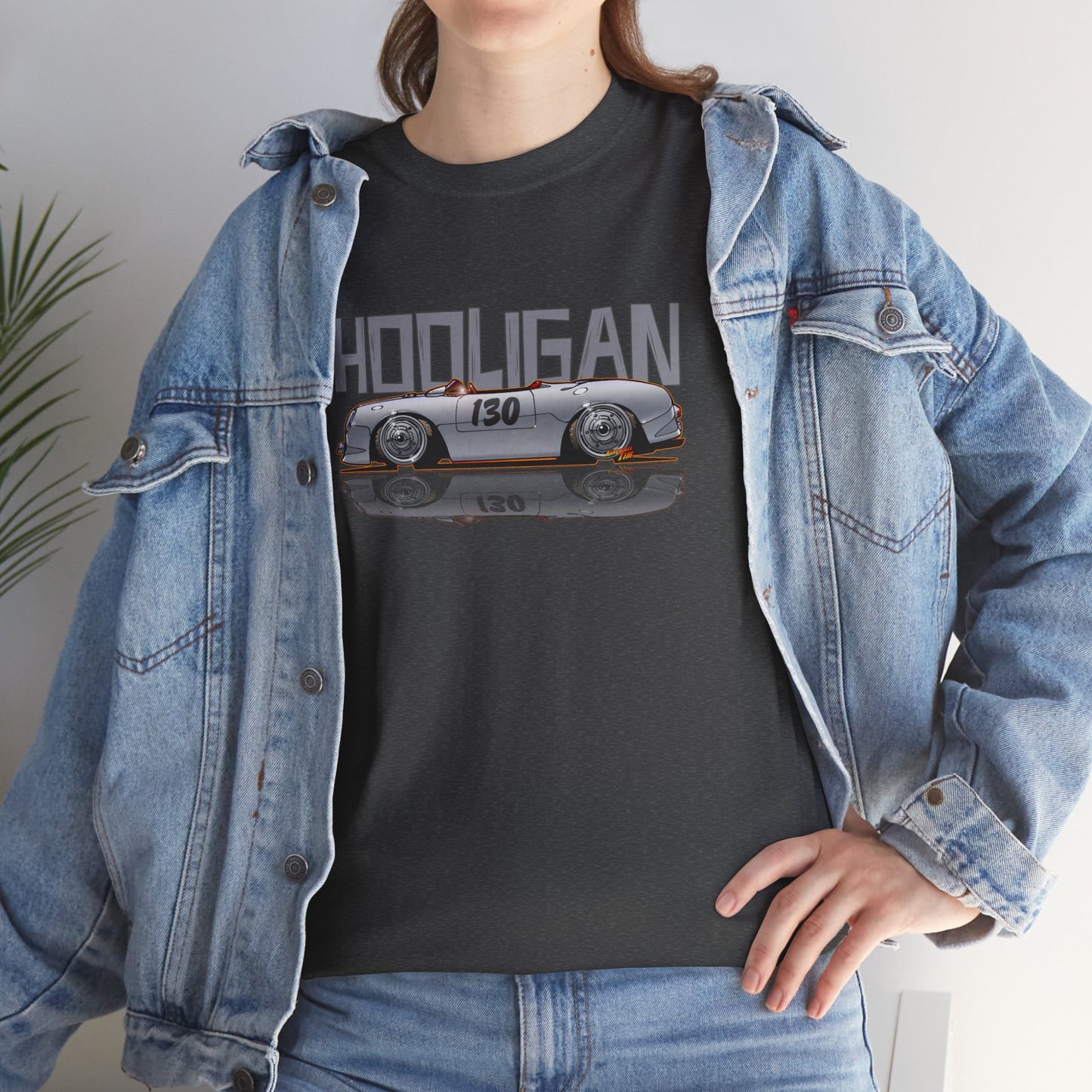 JAMES DEAN PORSCHE 550 Spyder Concept Art Hooligan Cotton Tee 10 Colors