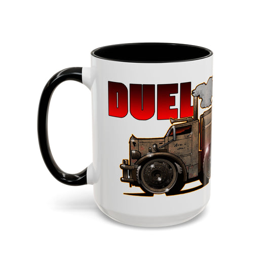 DUEL Movie Truck Concept Art Coffee Mug 2 Sizes