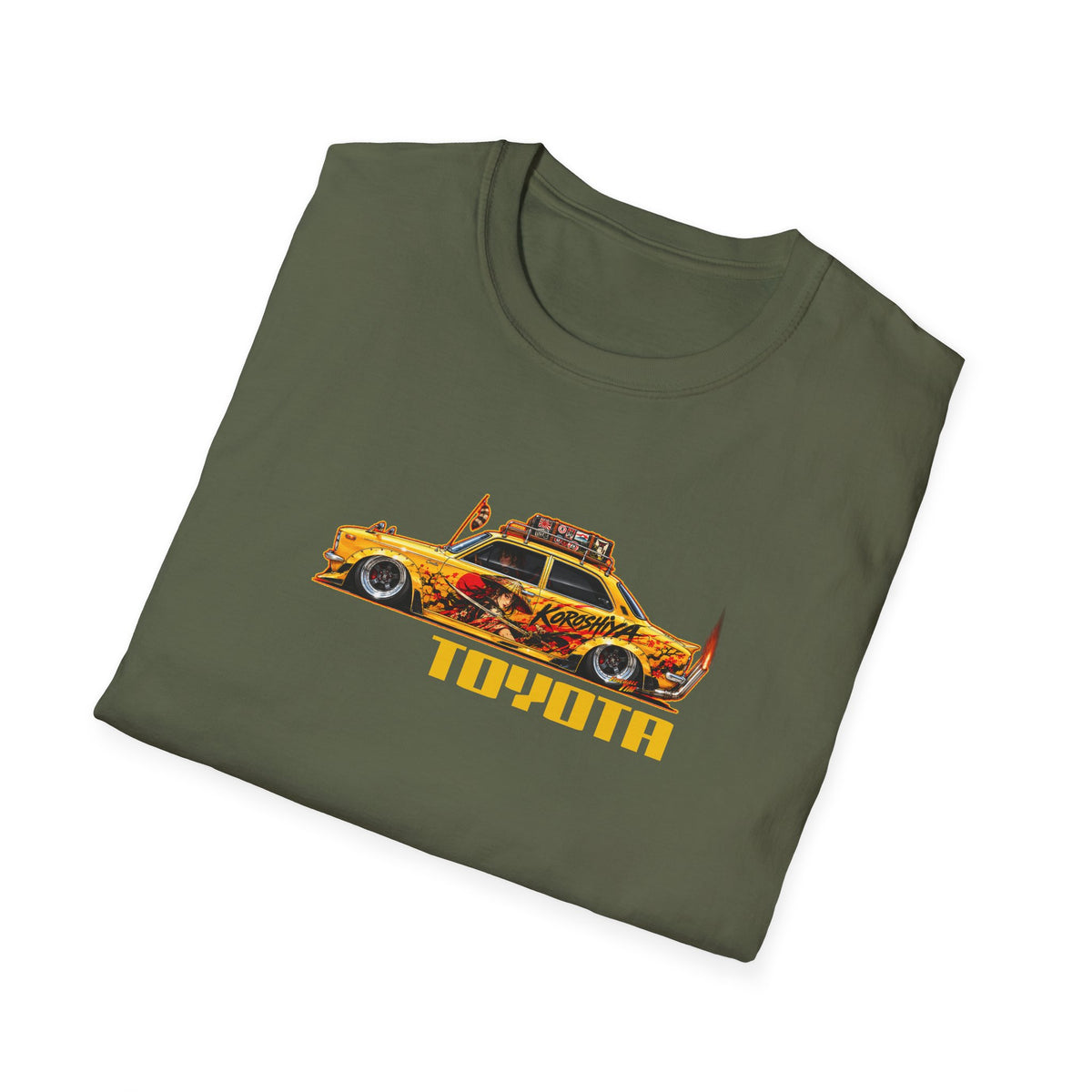 JDM TOYOTA COROLLA 1966 Collectible Fireball Art Collectible Fireball Art TeeShirt