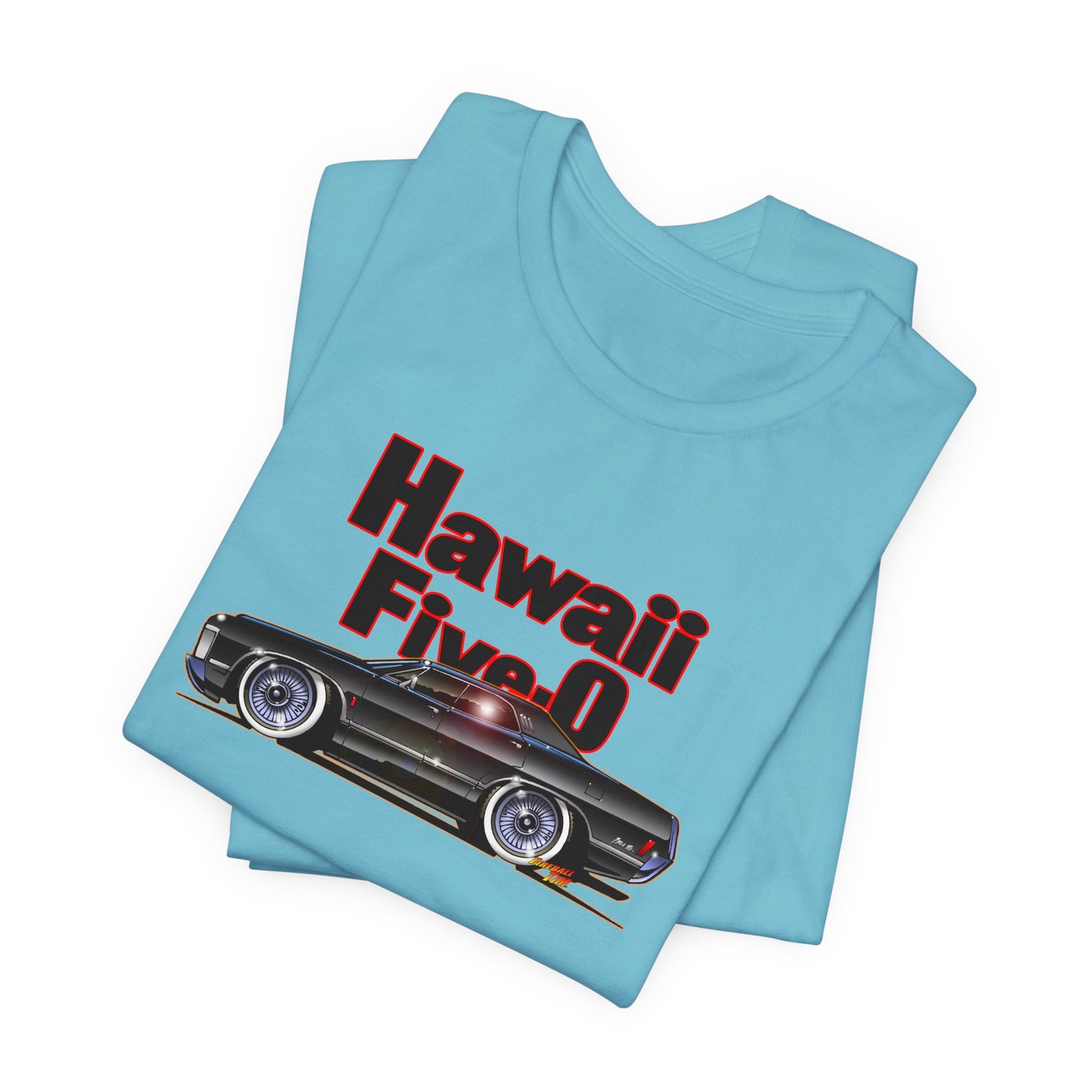 HAWAII 5-O Concept Art McGarrett Mercury Park Lane Short Sleeve Tee 11 Colors