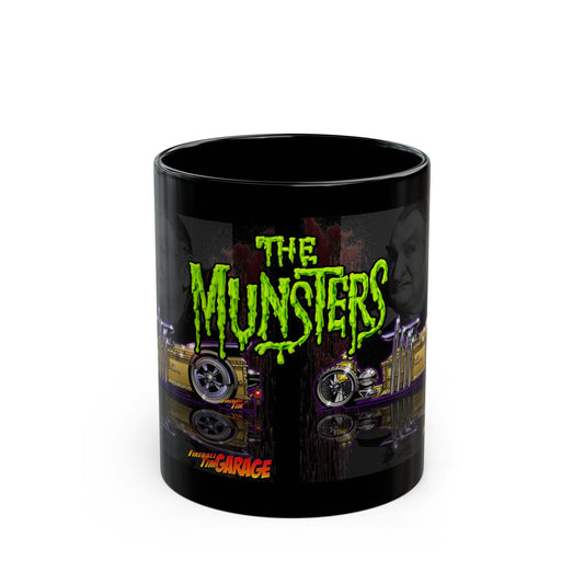 MUNSTERS DRAGULA TV Show Collectible Black Coffee Mug 11oz