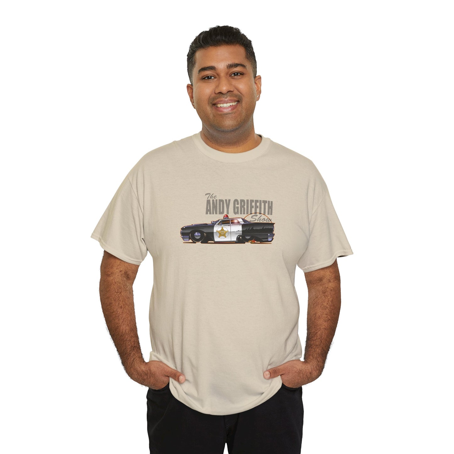 ANDY GRIFFITH SHOW 1963 Ford Galaxie Police Car Tee Shirt 12 Colors