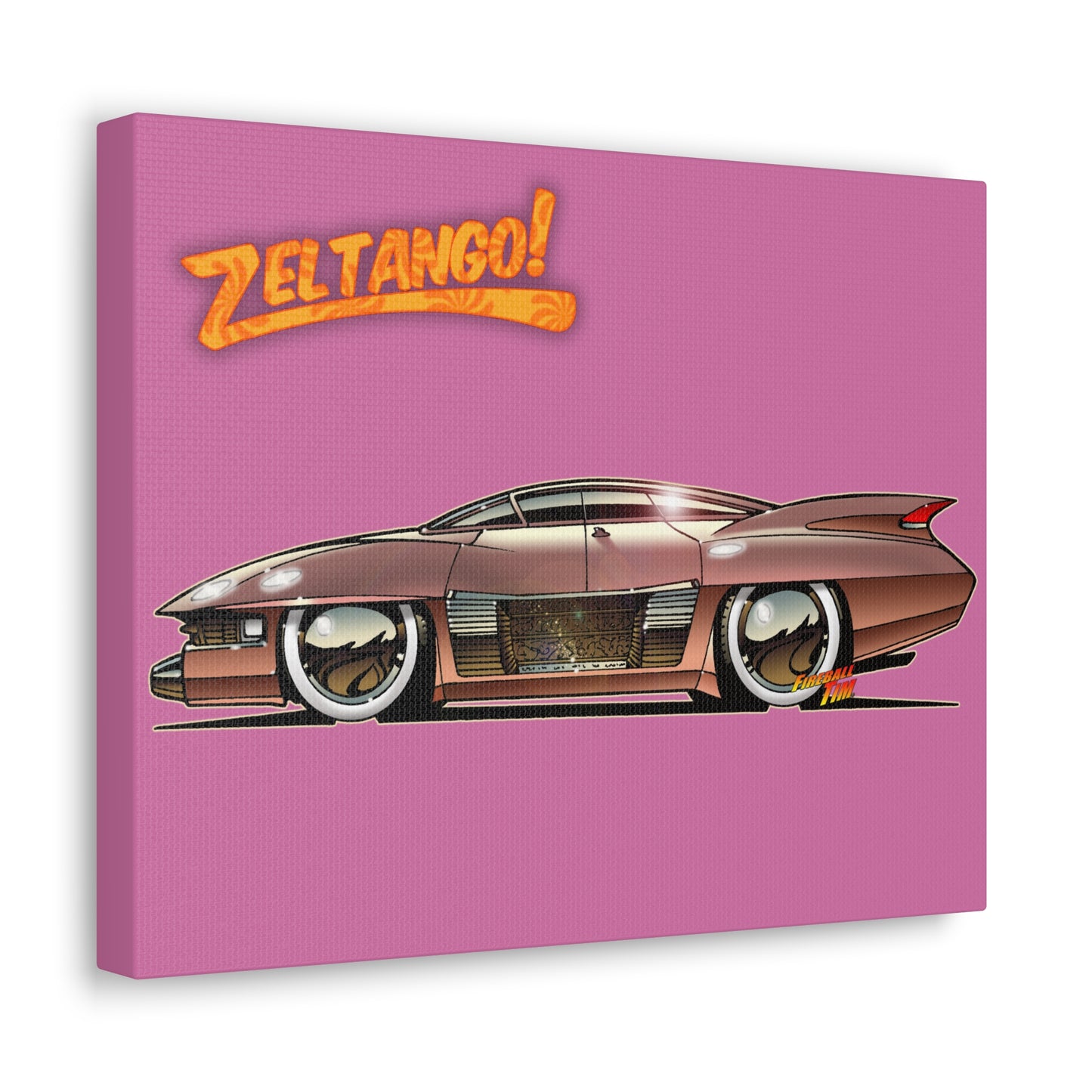 KILLERADO Zeltango 1960 Concept Car Canvas Gallery Art Print 11x14