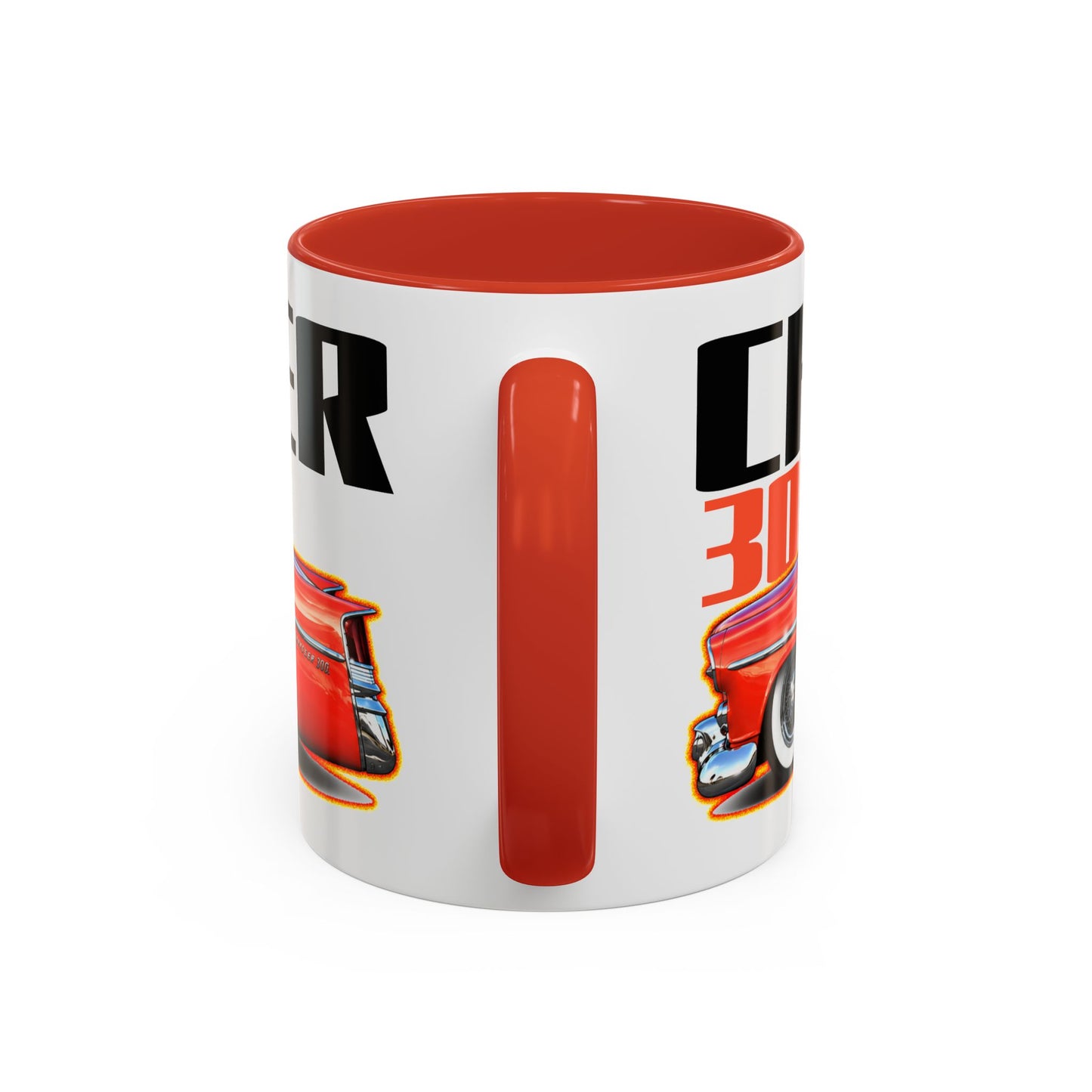 CHRYSLER 300 1958 Collectible Fireball Art Coffee Mug - 2 Sizes