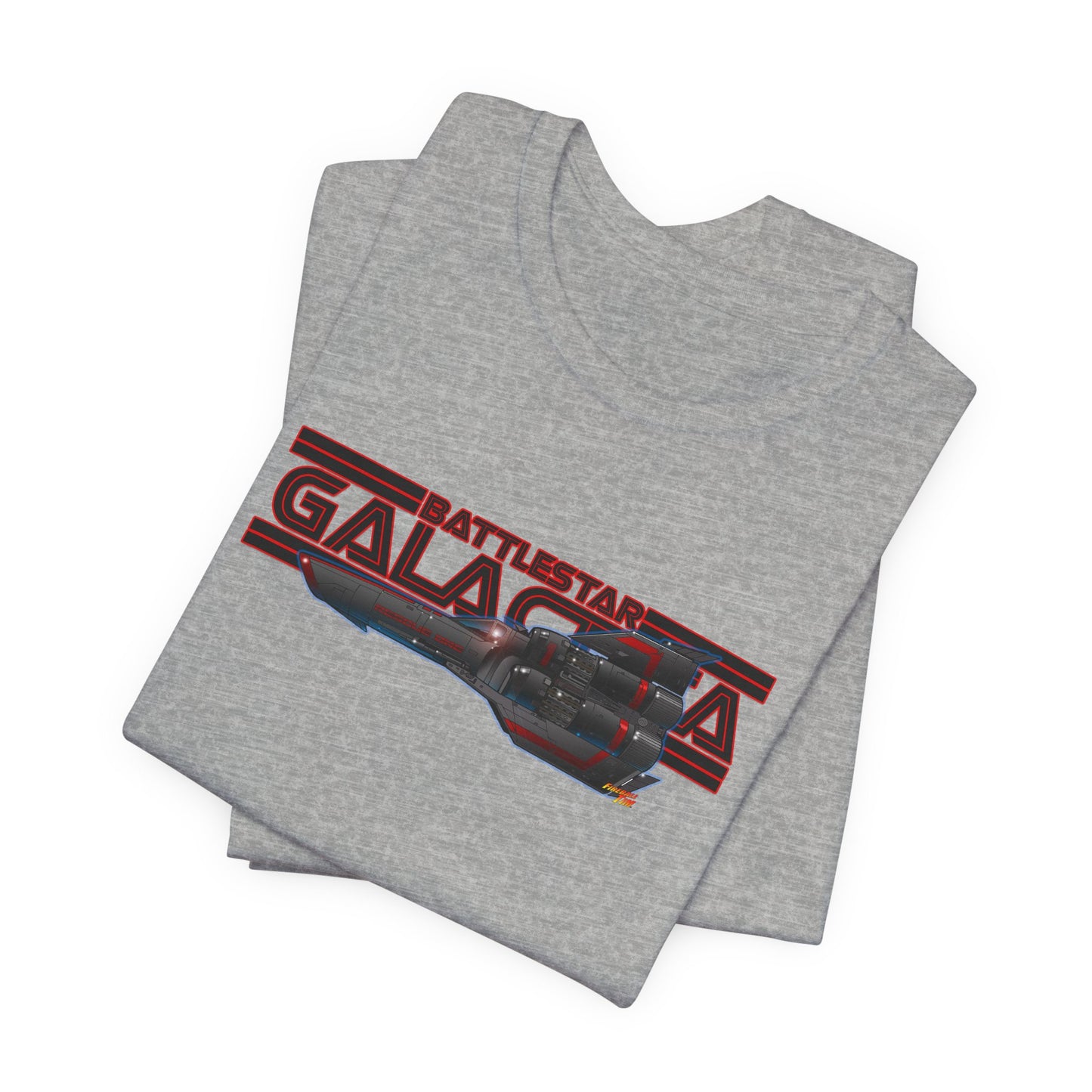 BATTLESTAR GALACTICA Viper Concept Art Logo Short Sleeve Tee 13 Colors