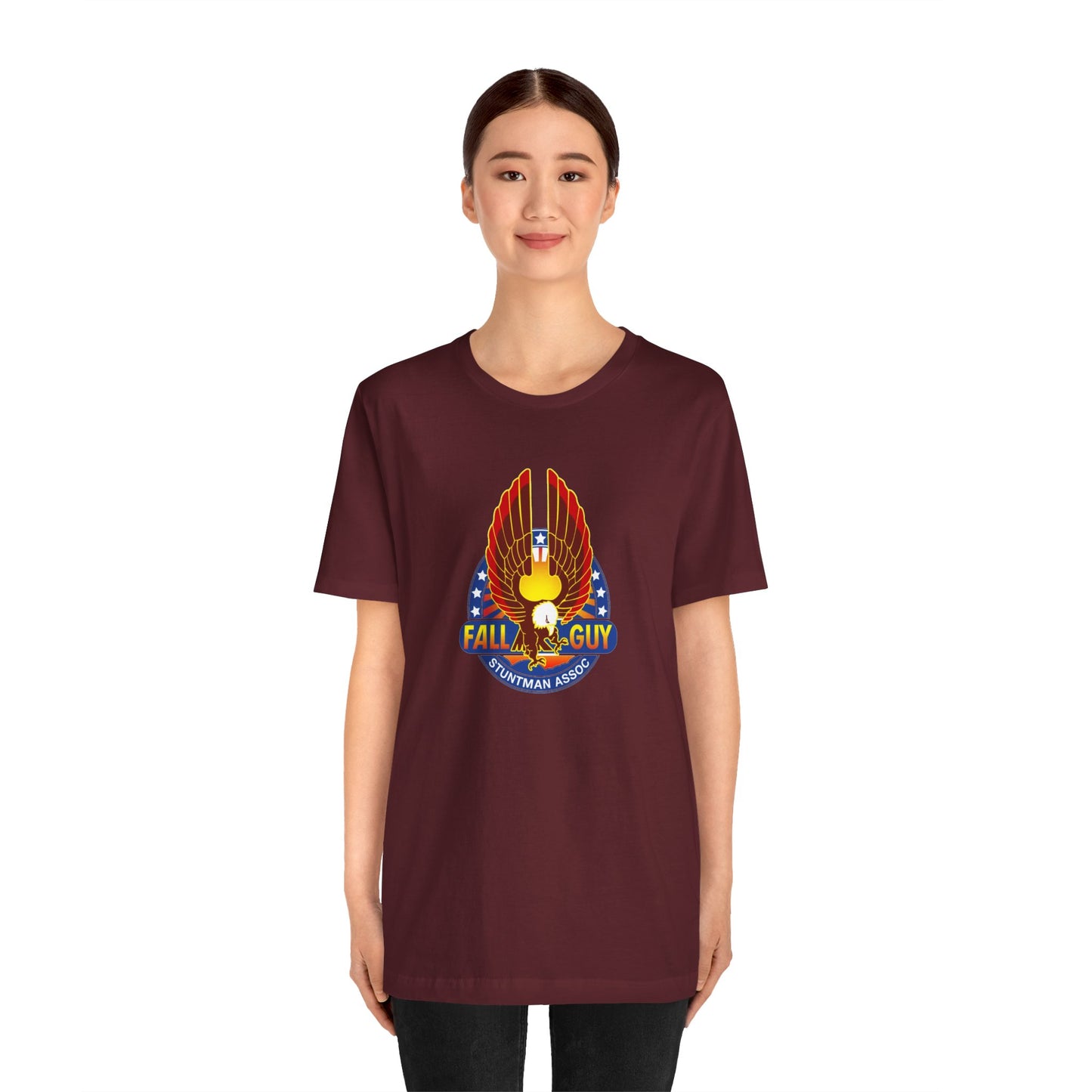 THE FALL GUY Stuntman Association Unisex Jersey Short Sleeve Tee - 12 Colors
