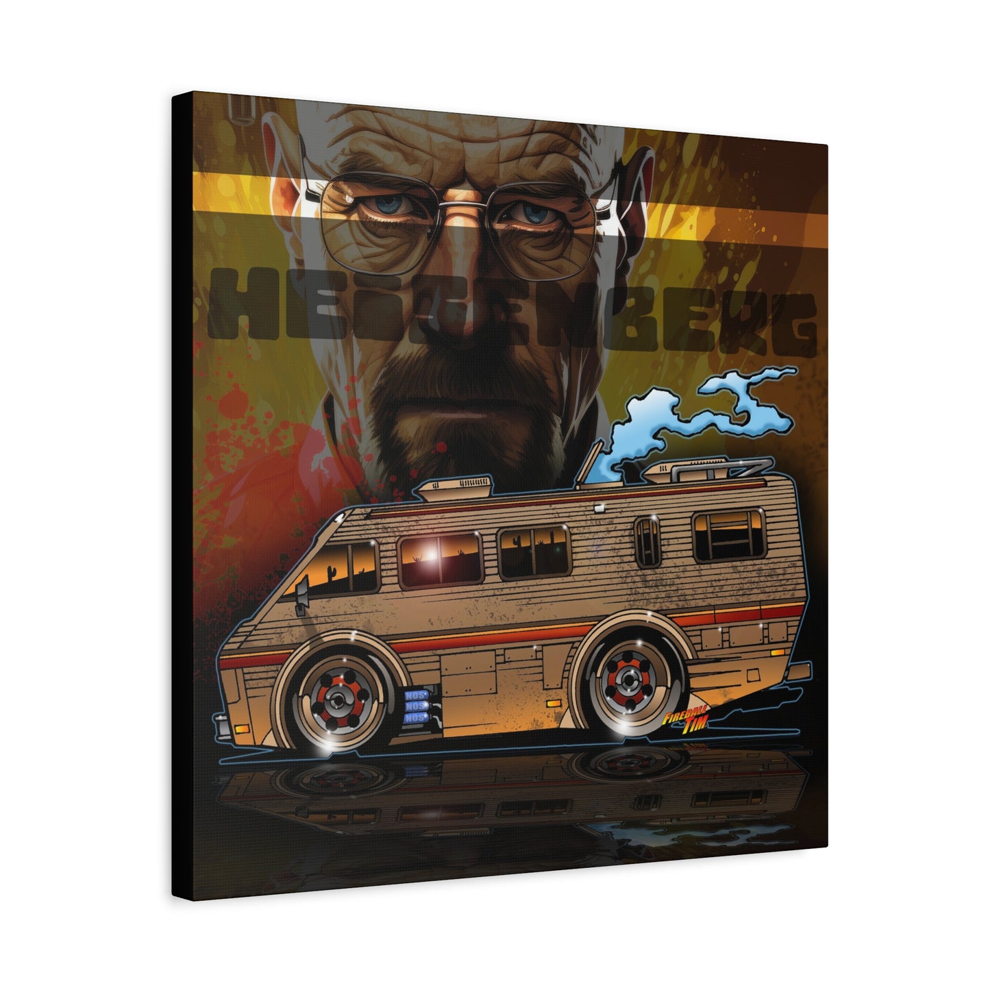 BREAKING BAD WINNEBAGO RV Canvas Wall Art Print - 2 Sizes