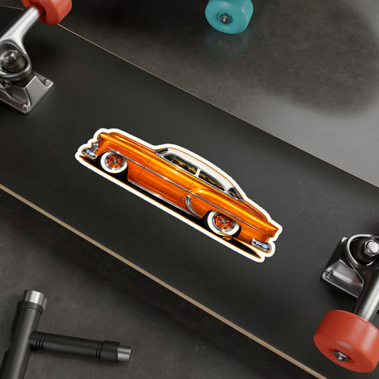 CHEVROLET KUSTOM 1953 Collectible Fireball Art Stickers in 4 Sizes