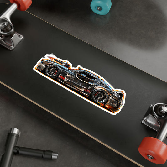 DEATH RACE MUSTANG Collectible Fireball Art Stickers in 4 Sizes