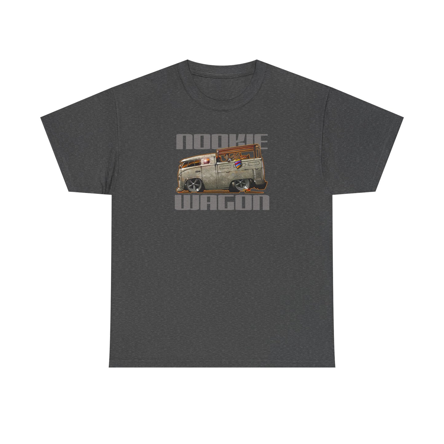 CUSTOM ED FOX VW BUS NOOKIE WAGON Tee Shirt - Multiple Colors