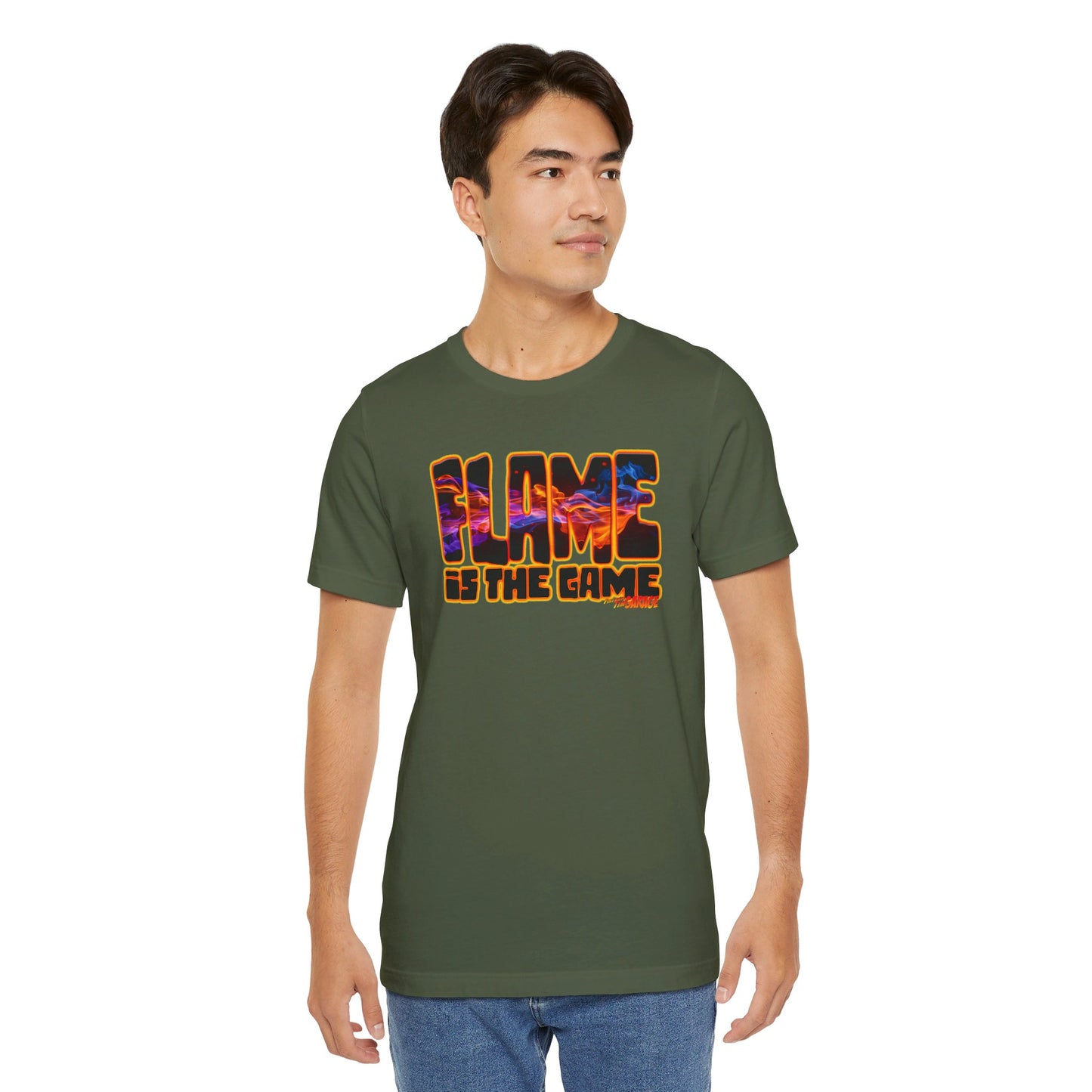 FLAME IS THE GAME Fireball Tim Garage Official Short Sleeve Tee 13 Colors