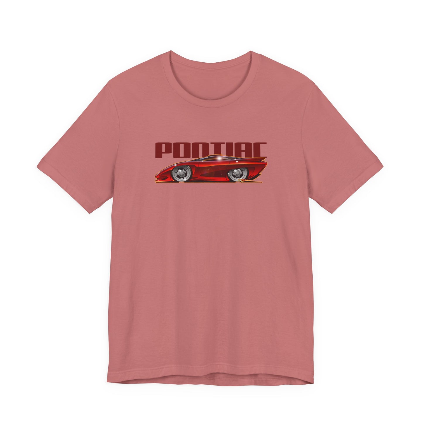 PONTIAC BANSHEE Concept Car Collectible Fireball Art Tee Shirt