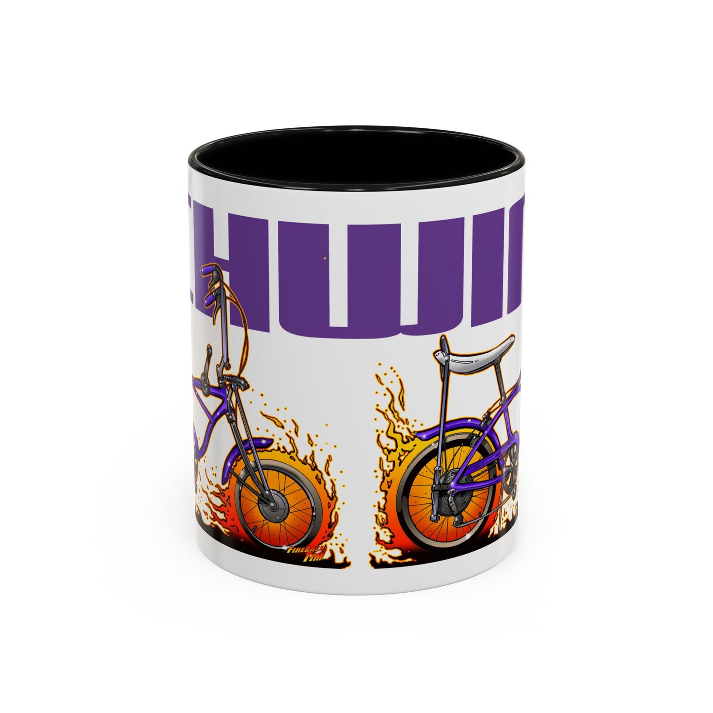 SCHWINN GRAPE CRUSH Bicycle Collectible Coffee Art Mug 2 Sizes