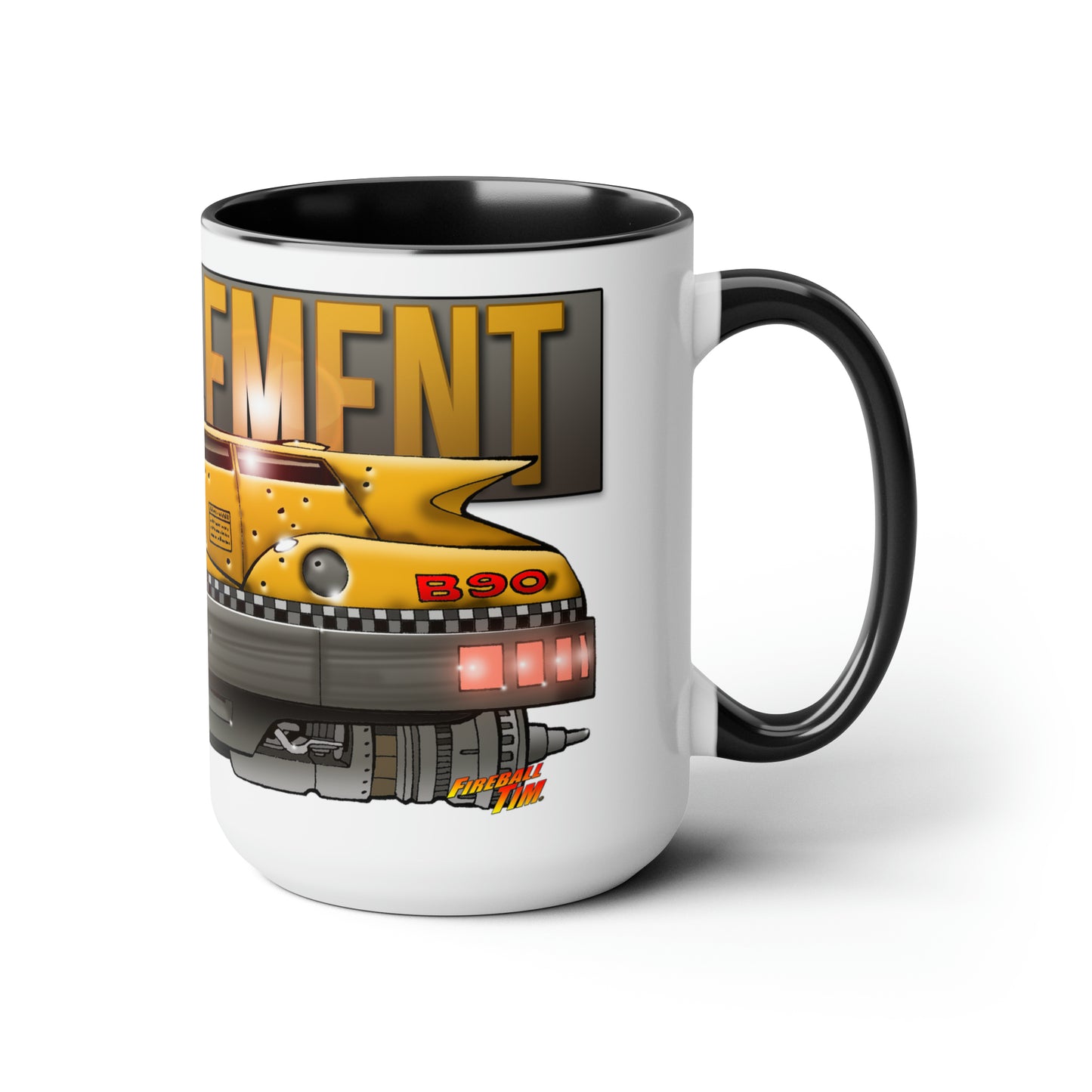 THE FIFTH ELEMENT Movie Car Taxi Coffee Mug 15oz