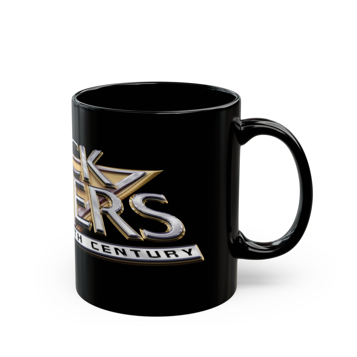 BUCK ROGERS Official Black Mug 11oz