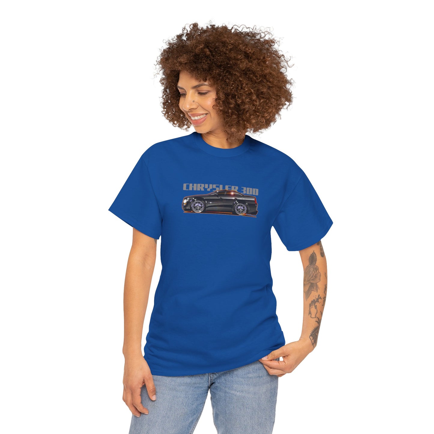 CHRYSLER 300 Fireball Art Collectible Heavy Cotton Tee - Multiple Colors