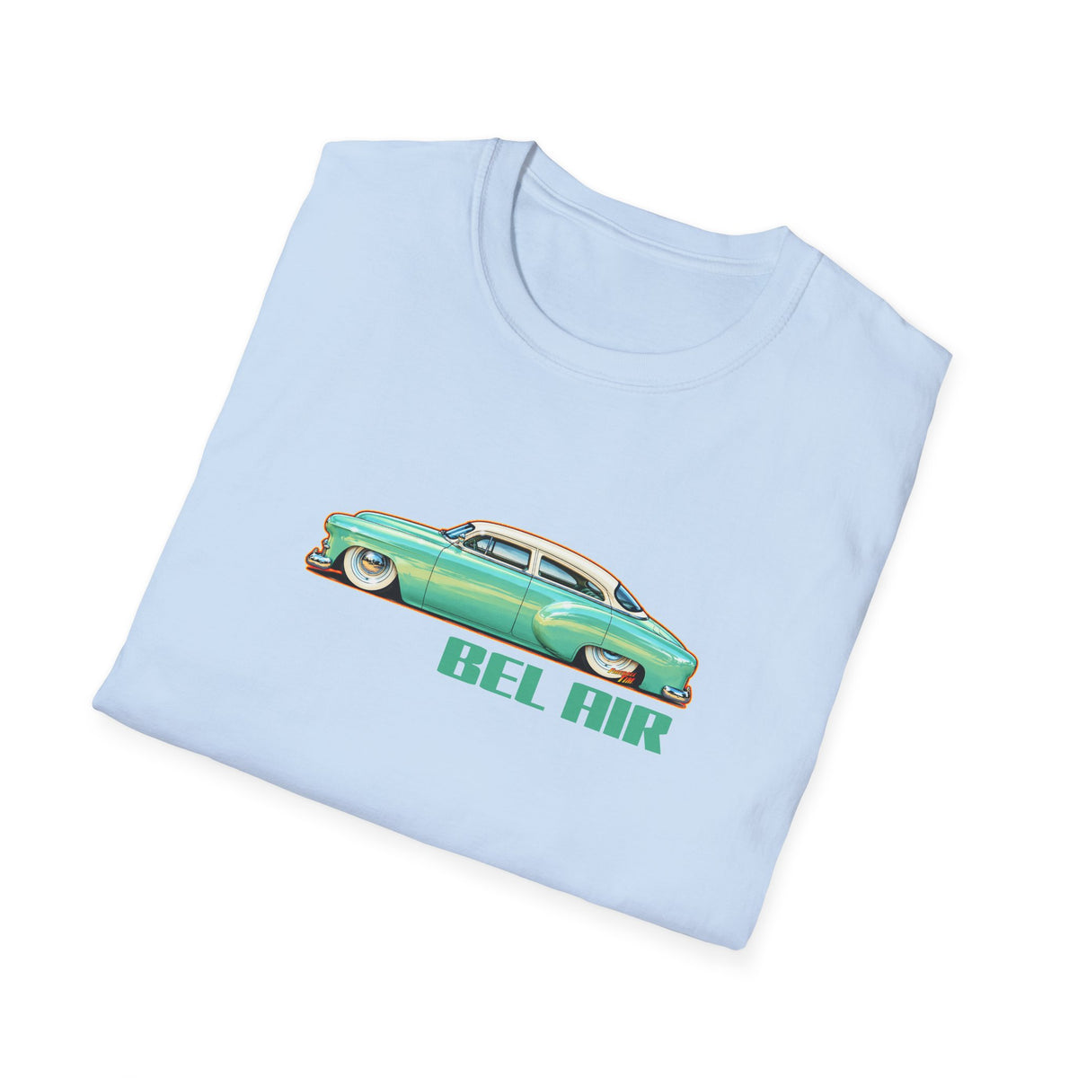 CHEVROLET BEL AIR 1953 Collectible Fireball Art Collectible Fireball Art TeeShirt