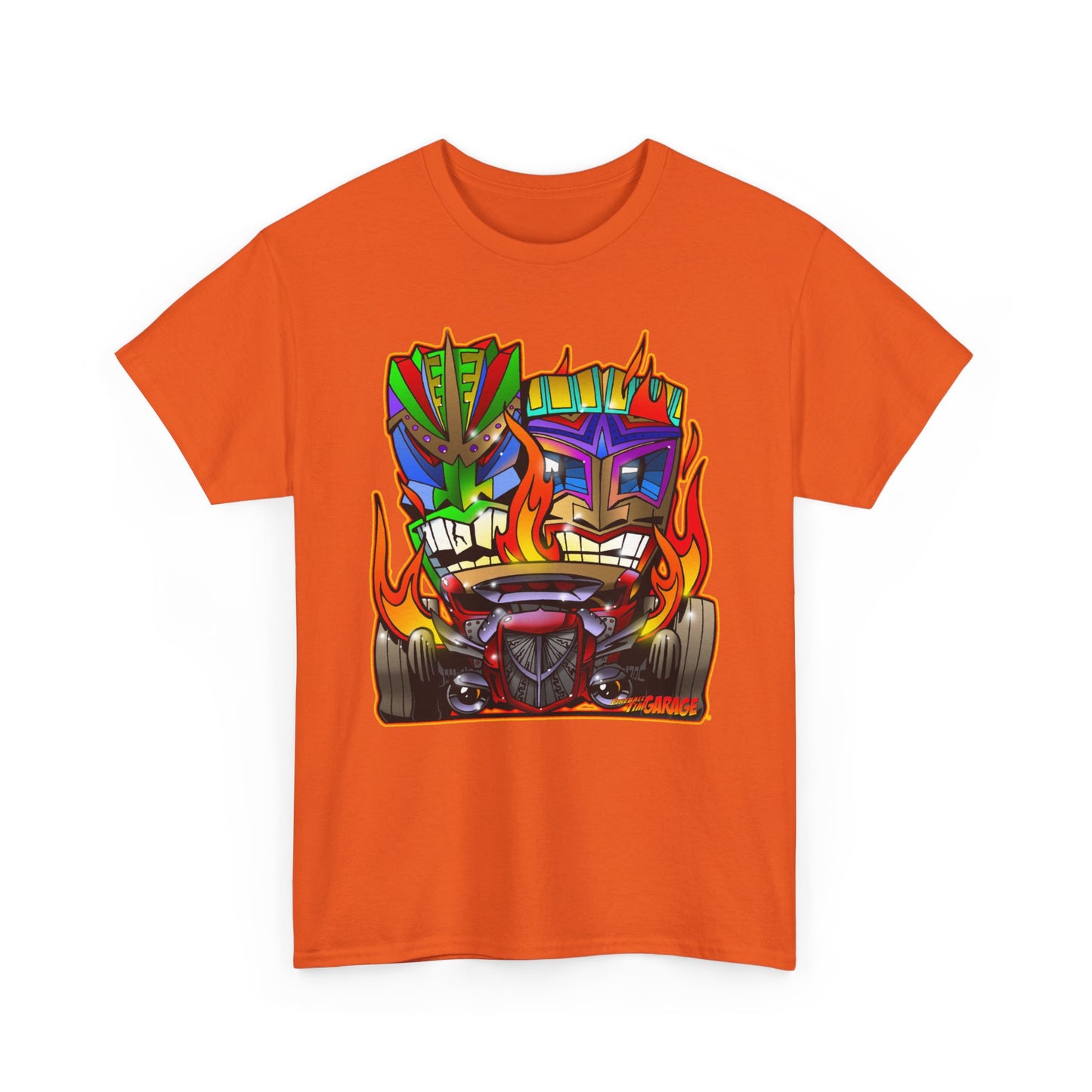 HOT ROD TIKIS Concept Art Tiki Unisex Heavy Cotton Tee 13 Colors