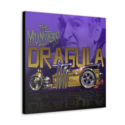 MUNSTERS DRAGULA TV Show Concept Art Canvas MASTERPRINT 3 Sizes