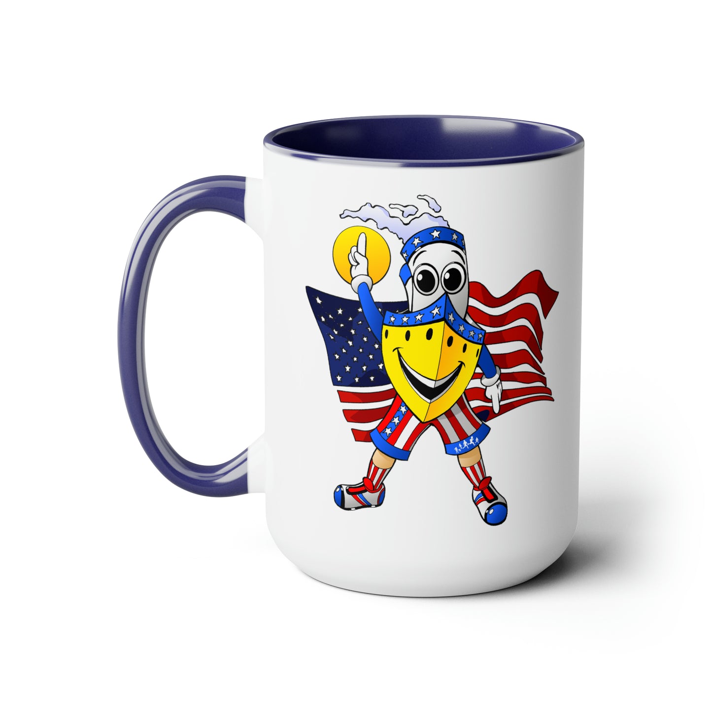 BUDDY CRUISE - PATRIOT Coffee Mug, 15oz (2 Colors!)