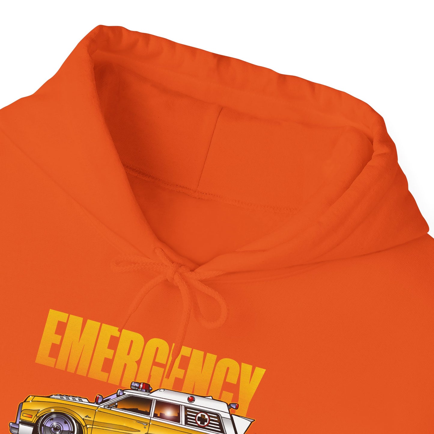 EMERGENCY AMBULANCE TV Show Concept Art Hooded Sweatshirt 9 Colors