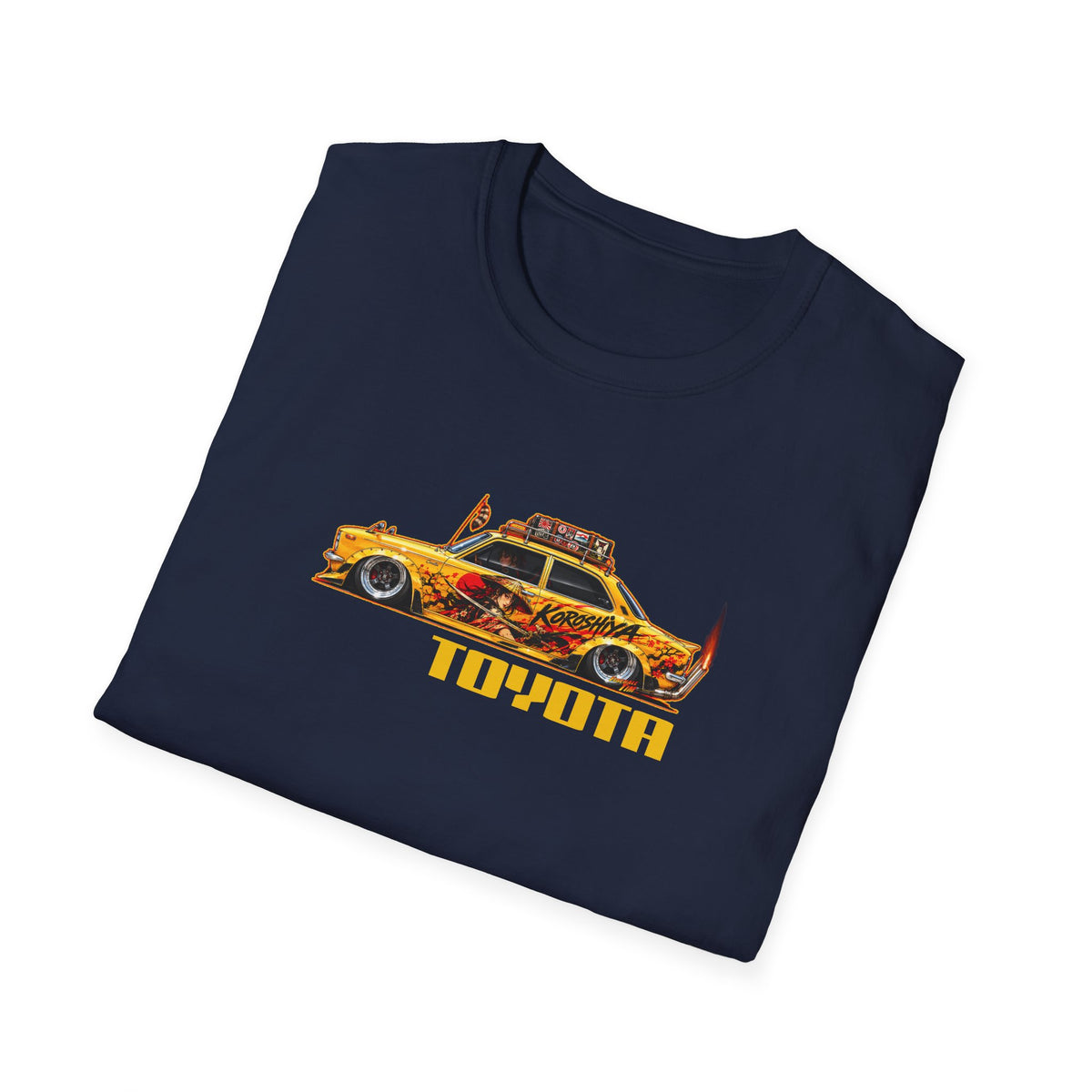 JDM TOYOTA COROLLA 1966 Collectible Fireball Art Collectible Fireball Art TeeShirt