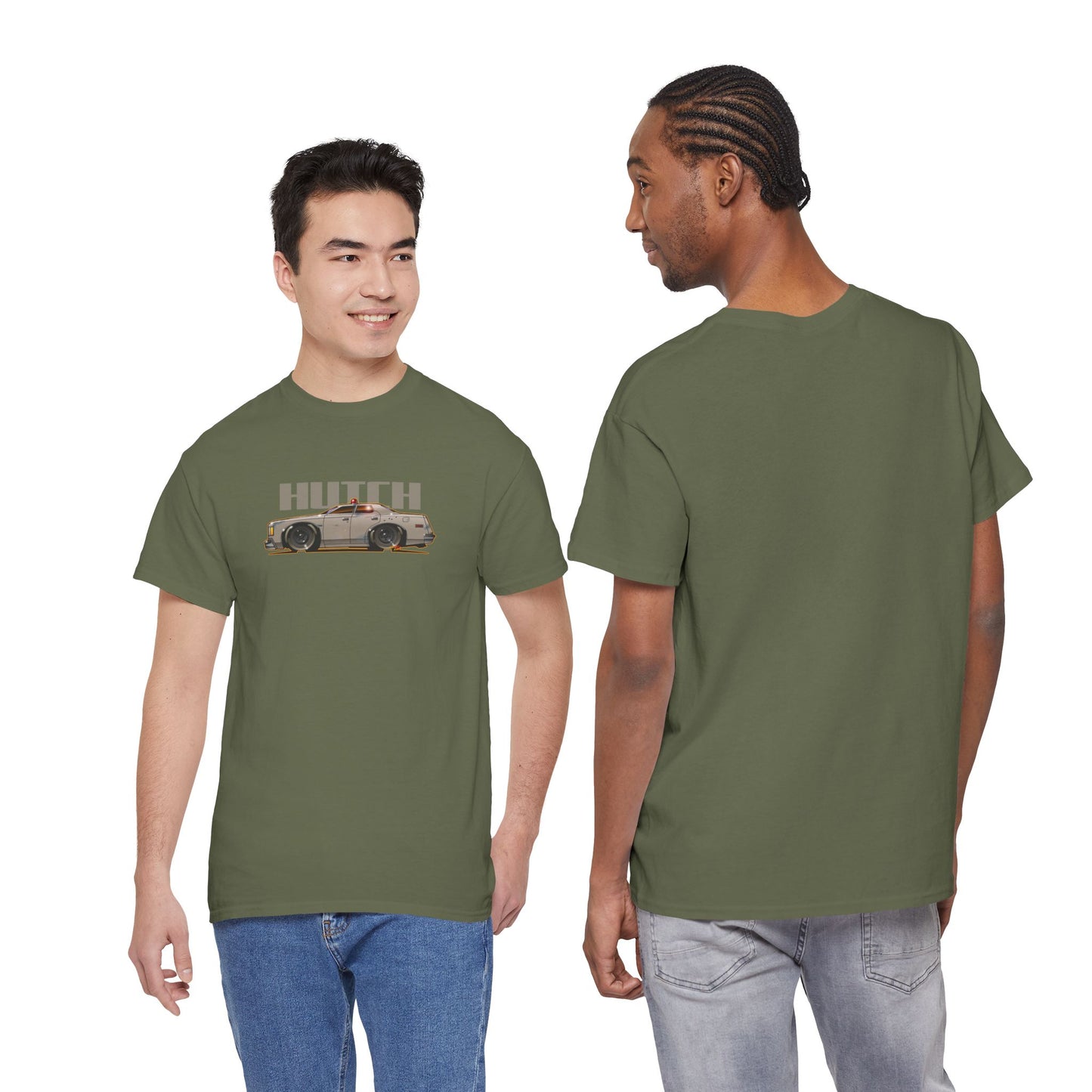 STARSKY AND HUTCH Hutchmobile TV Show Cotton Tee Shirt Mutiple Colors