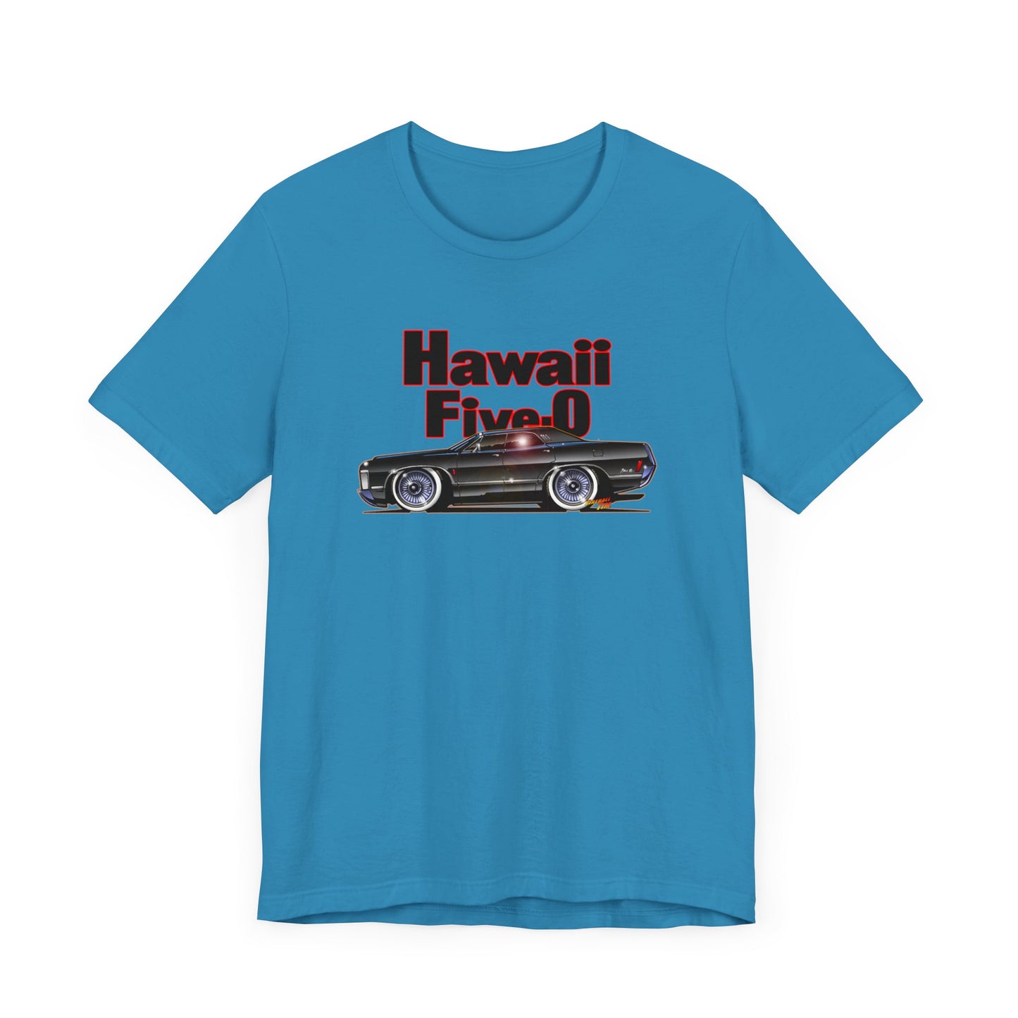 HAWAII 5-O Concept Art McGarrett Mercury Park Lane Short Sleeve Tee 11 Colors