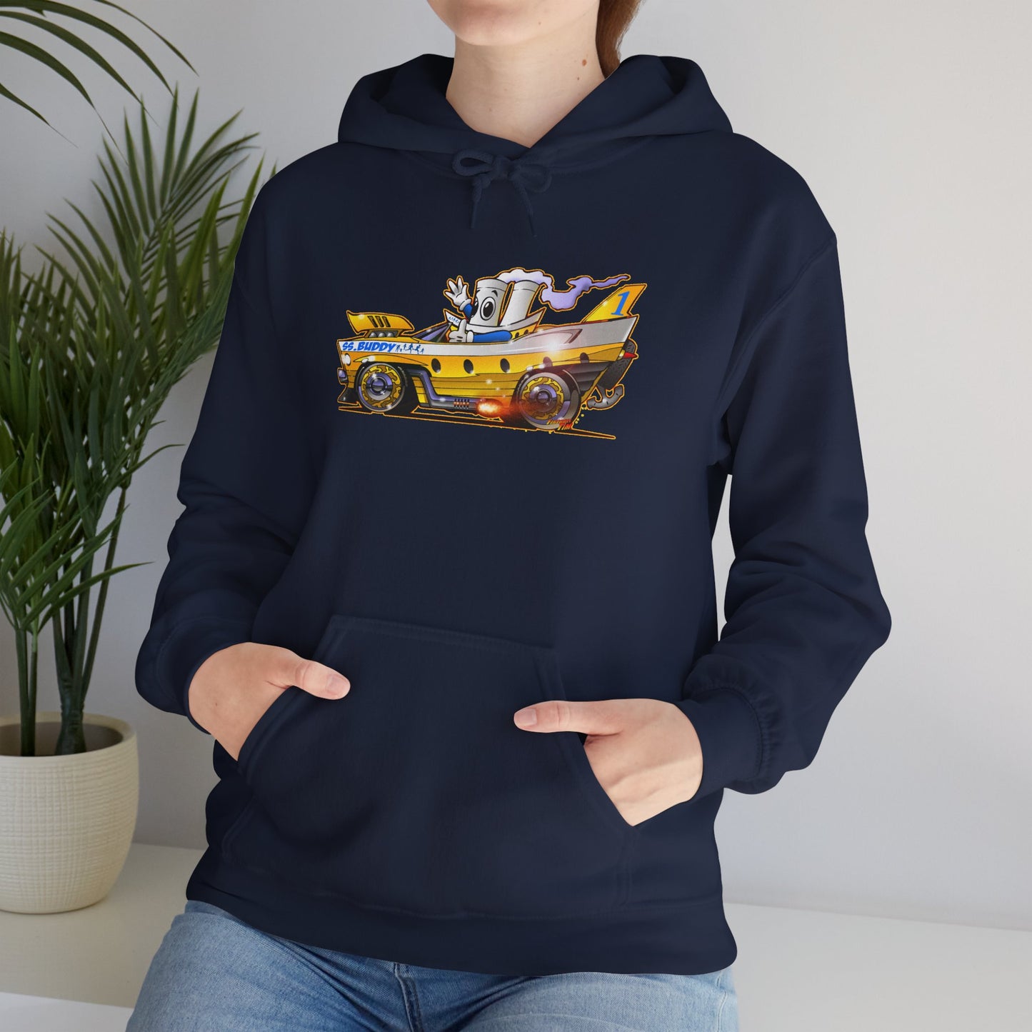 BUDDY CRUISE BuddyMobile Hooded Sweatshirt - 4 Colors