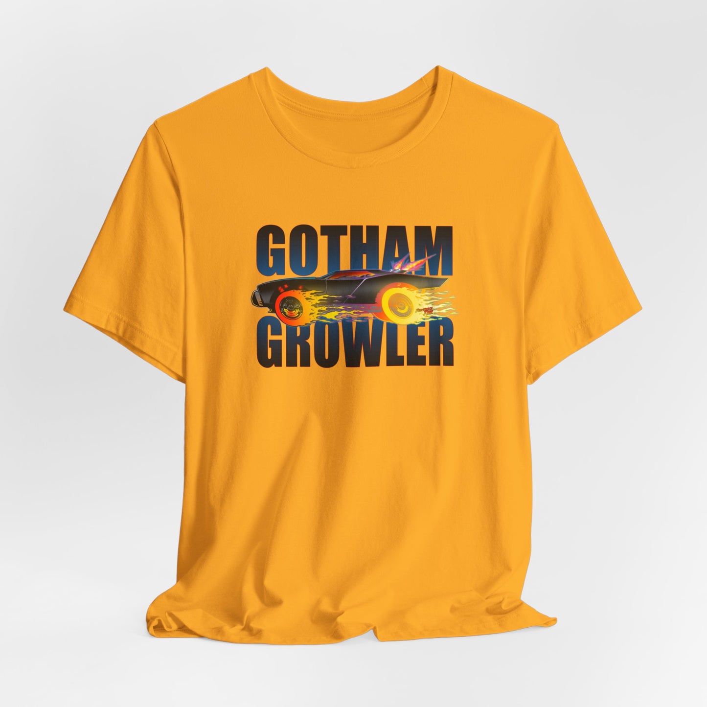 BATMOBILE 2021 Robert Pattinson GOTHAM GROWLER Concept Art Short Sleeve Tee