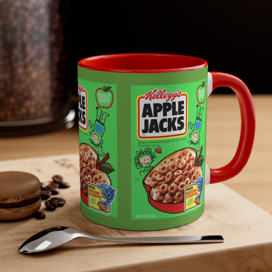 APPLE JACKS Vintage Breakfast Cereal Mug 11oz-Mug-Fireball Tim Garage