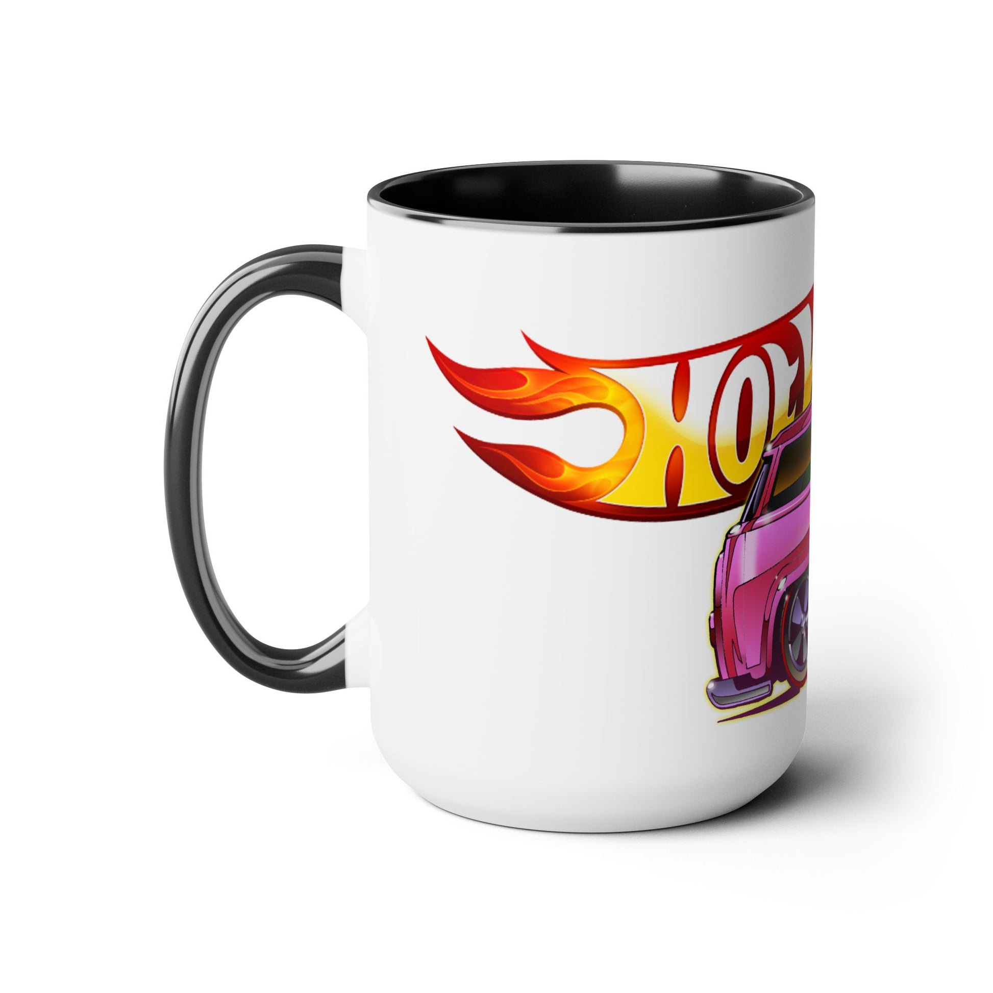 Hot Wheels PINK BEACH BOMB VW Bus Concept Art Coffee Mug 15oz-Mug-Fireball Tim Garage