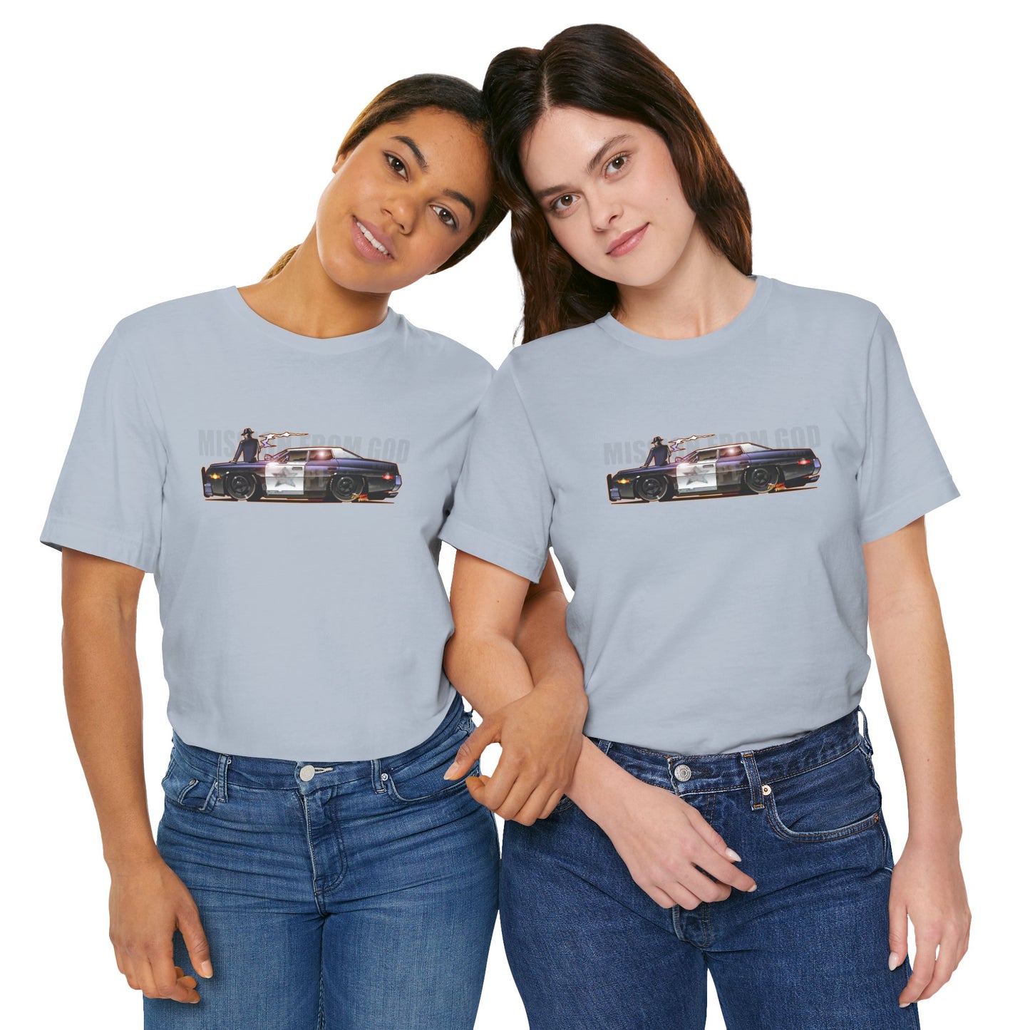 BLUES BROTHERS Bluesmobile Movie Car Concept Art Tee Shirt 12 Colors