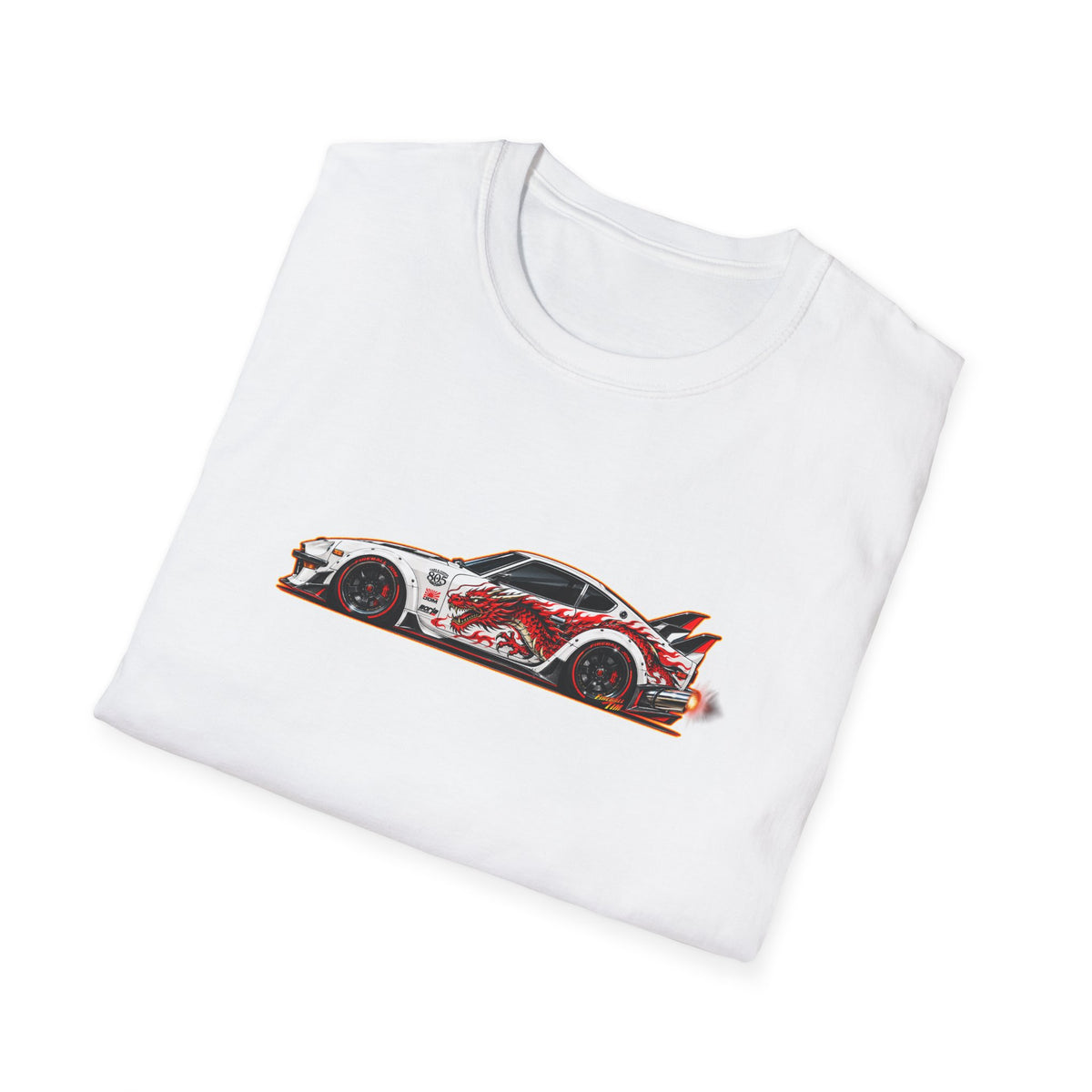 DATSUN 240Z JDM Cars & Coffee 805 Collectible Fireball Art TeeShirt