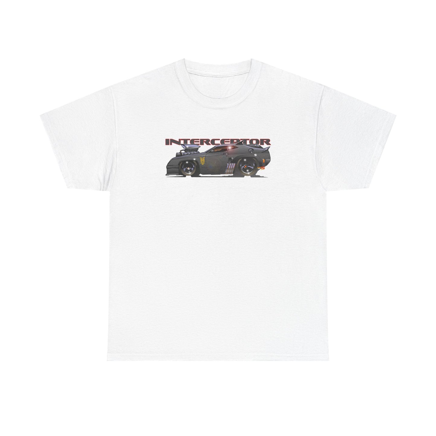 MAD MAX PURSUIT INTERCEPTOR POLICE CAR Tee Shirt- Multiple Colors