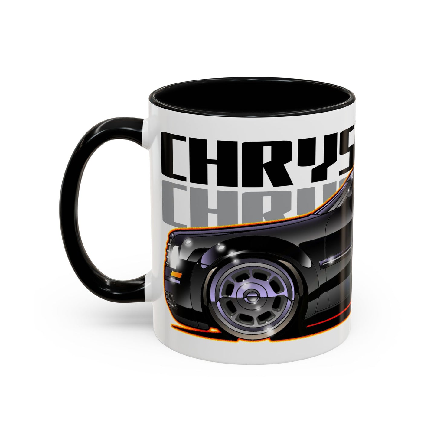 CHRYSLER 300 Fireball Art Collectible Coffee Mug - 2 Sizes