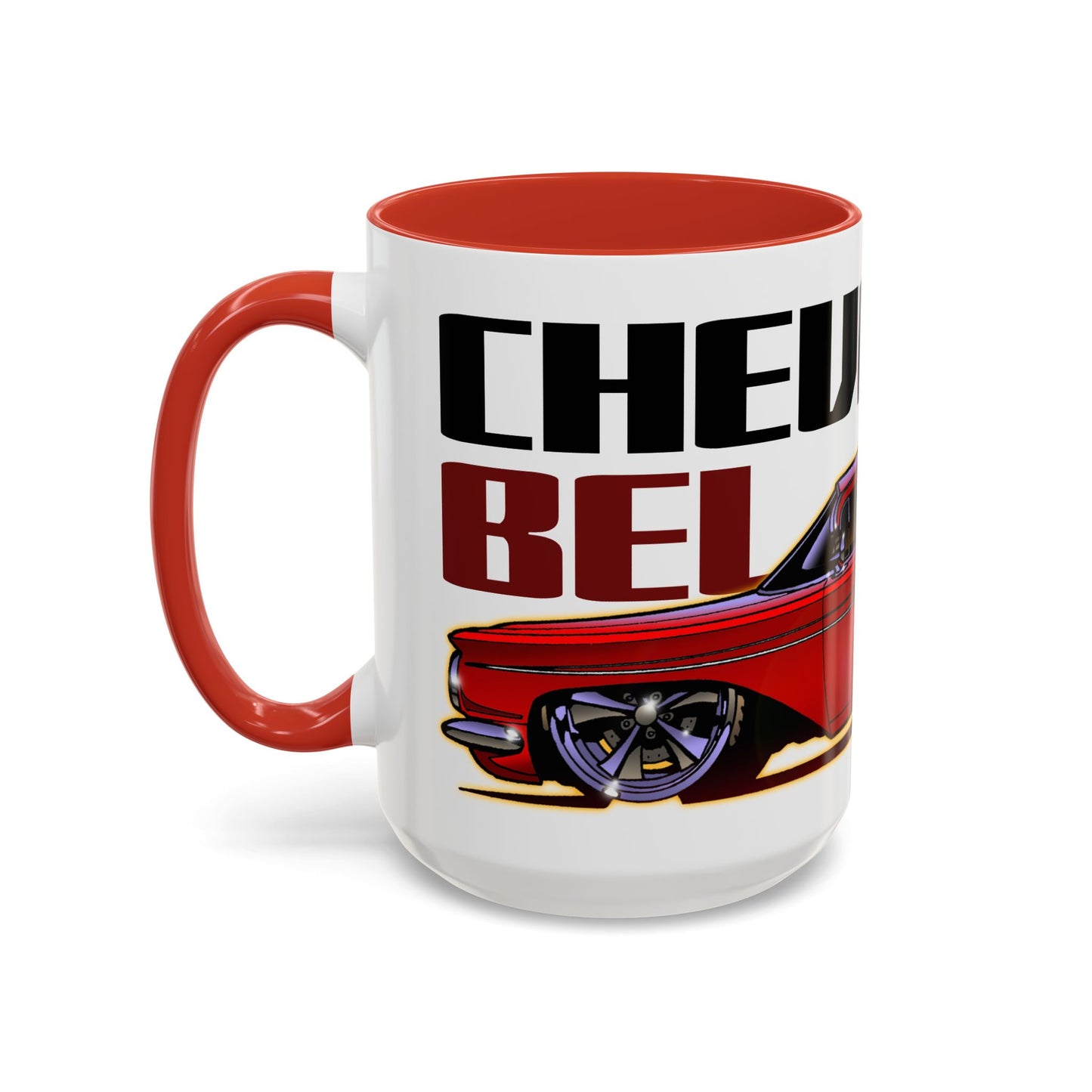 CHEVROLET BEL AIR 1960 Collectible Fireball Art Coffee Mug - 2 Sizes