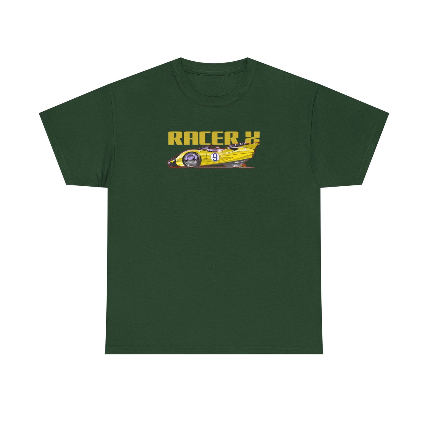 RACER X SHOOTING STAR Speed Racer Fireball Tee Shirt - Multiple Colors