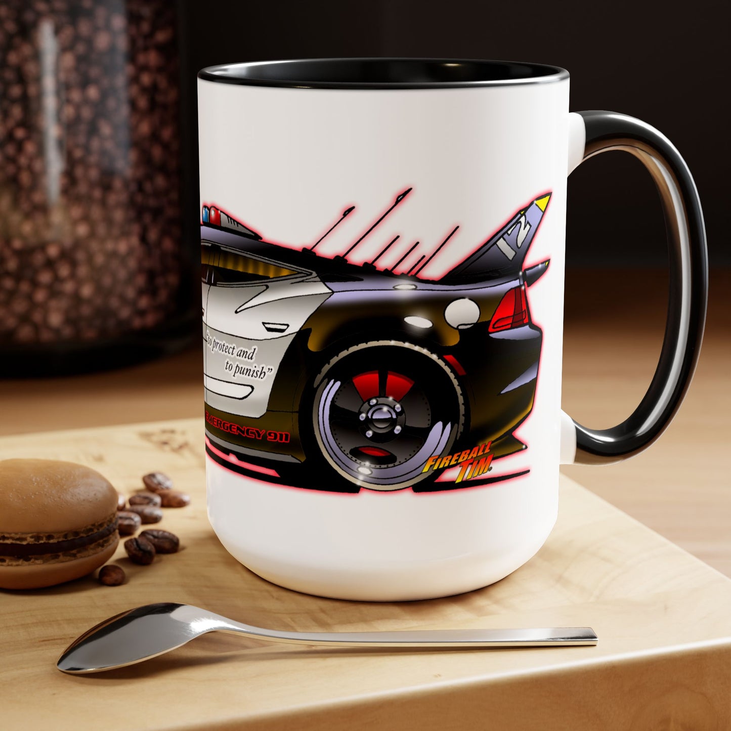 ADAM 12 FISKER KARMA Police Concept Car Coffee Mug 15oz