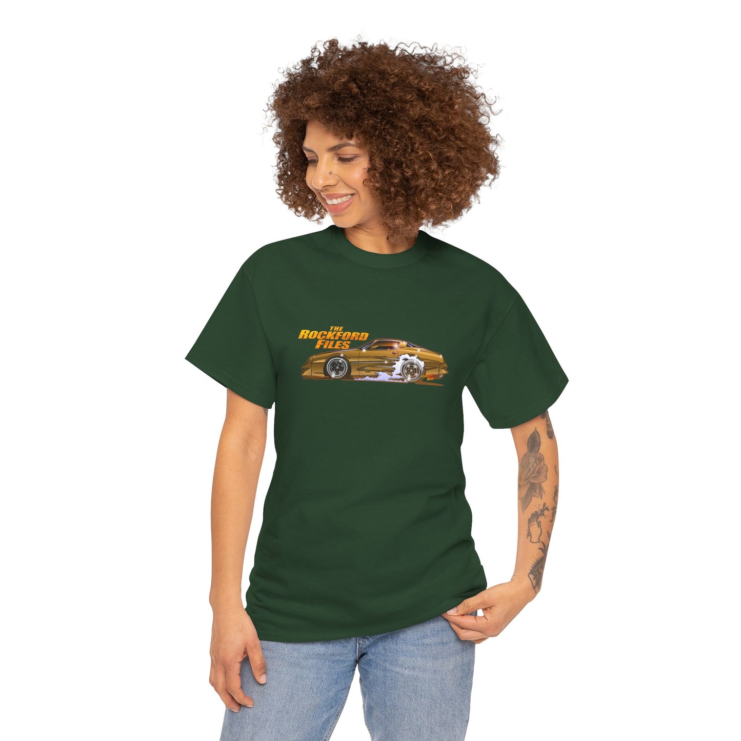 THE ROCKFORD FILES 1974 Pontiac Firebird Esprit Concept Art Cotton Tee 11 Colors