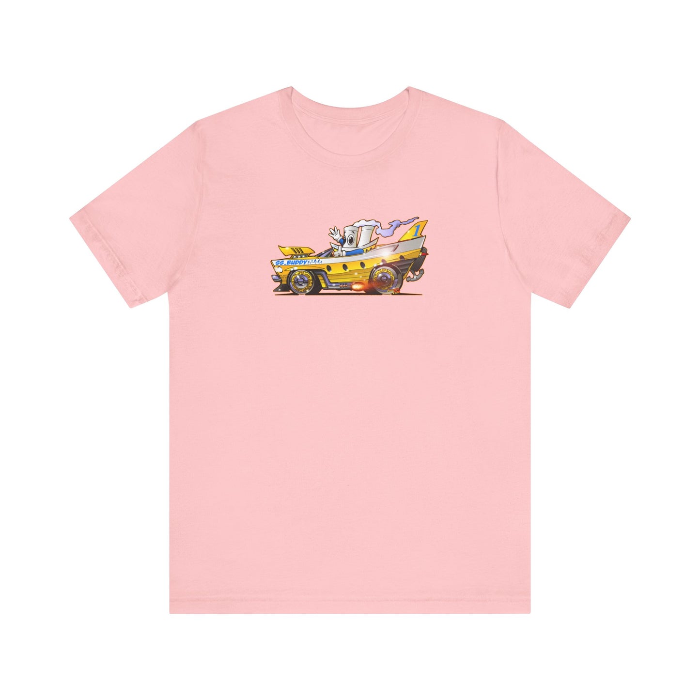 BUDDY CRUISE BUDDYMOBILE Custom Car Art Short Sleeve Tee in 17 Colors