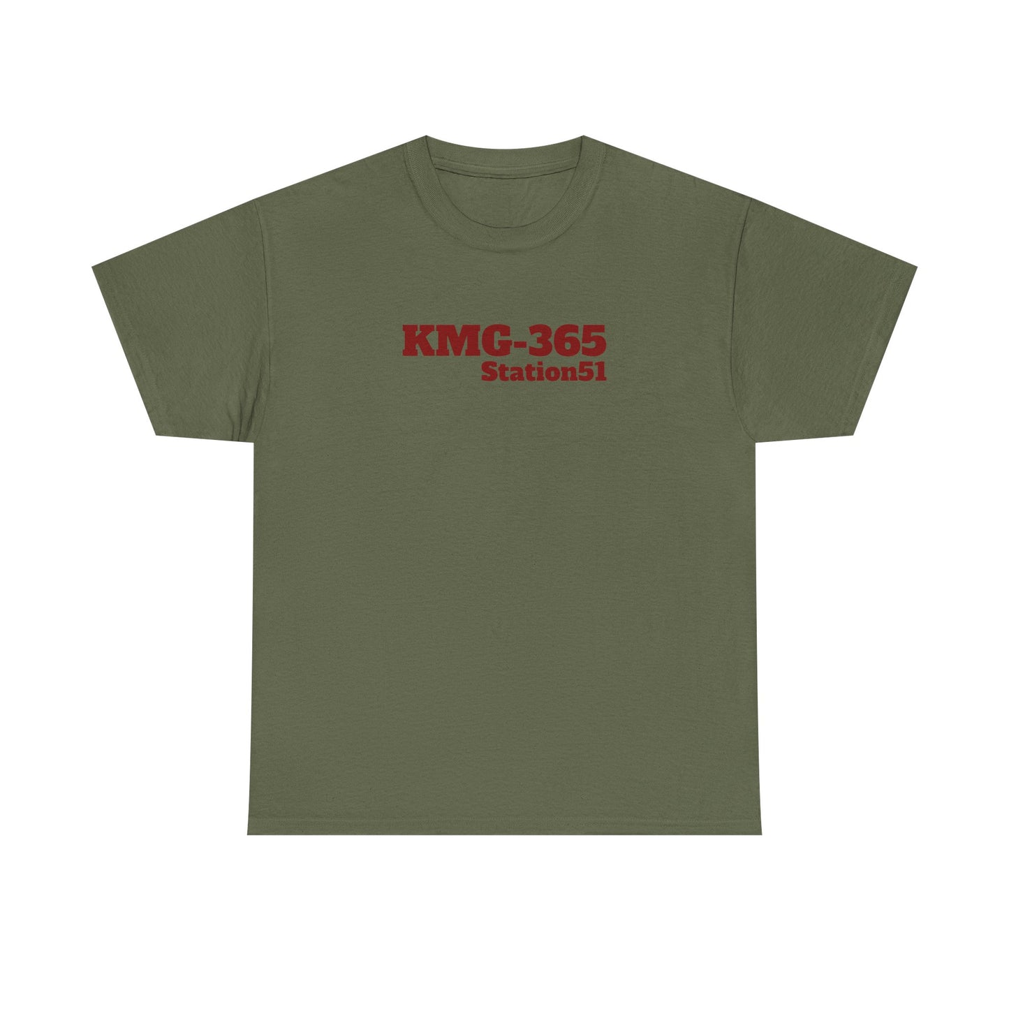 EMERGENCY TV Show Squad 51 KMG-365 Station51 Heavy Cotton Graphic Tee - 6 Colors