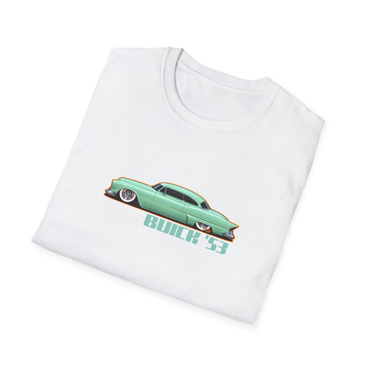 BUICK 1953 Kustom Special Collectible Fireball Art TeeShirt